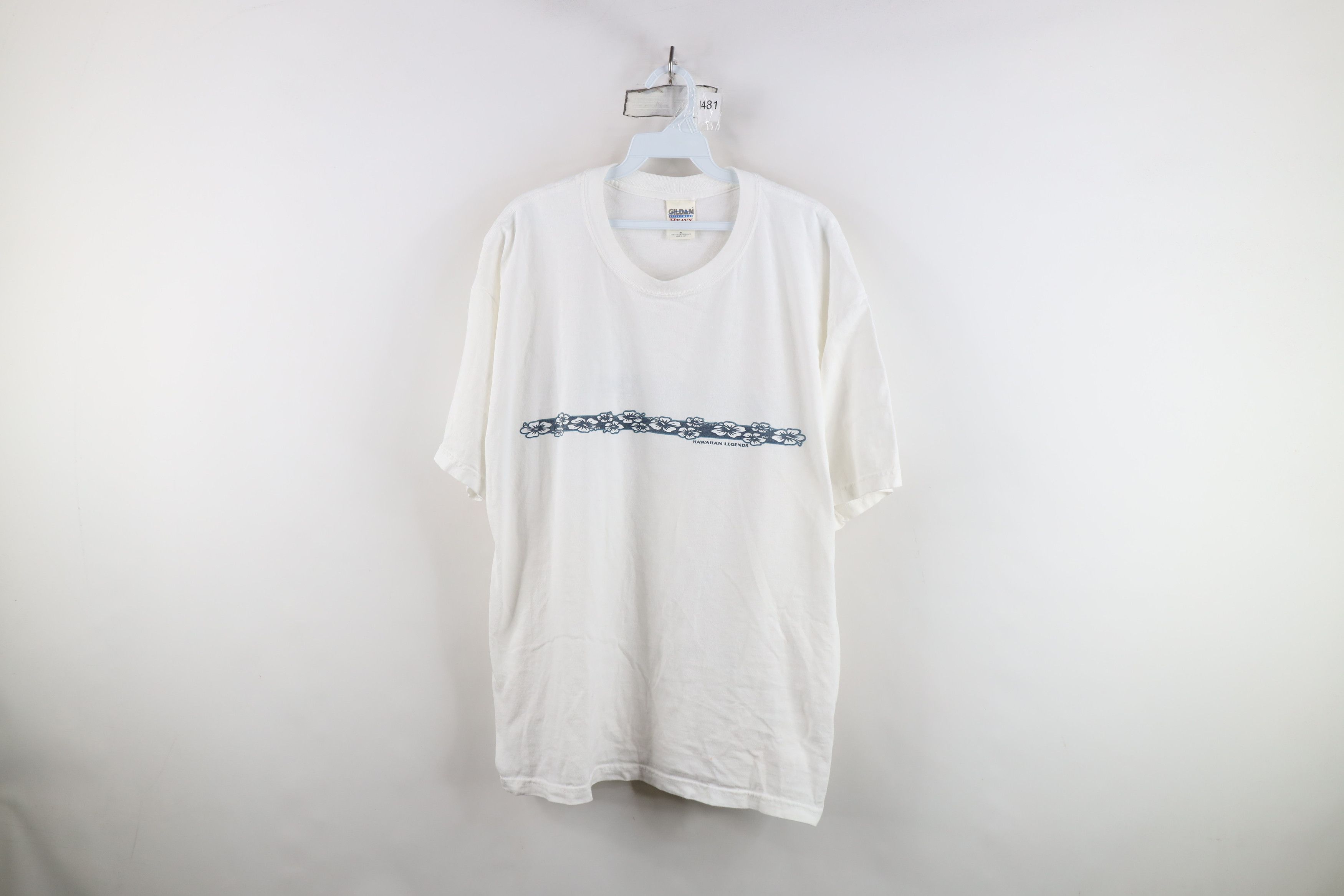 Vintage Vintage 90s Y2K Streetwear Legends Surfing T-Shirt White Size US XL / EU 56 / 4 - 1 Thumbnail