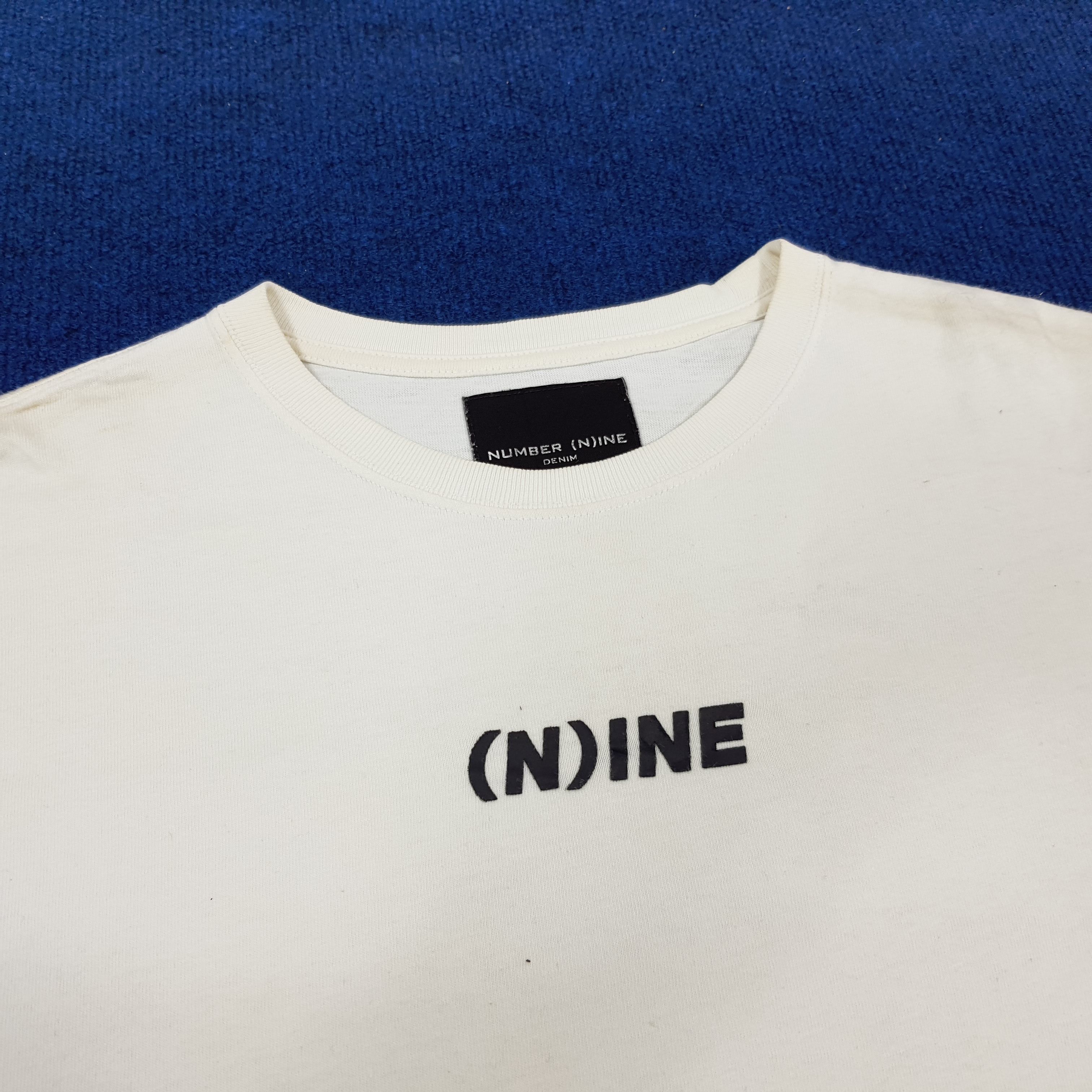 Japanese Brand × Number (N)ine × Vintage Vintage Number Nine Denim Japanese Brand Boxy Tshirt Size US L / EU 52-54 / 3 - 2 Thumbnail