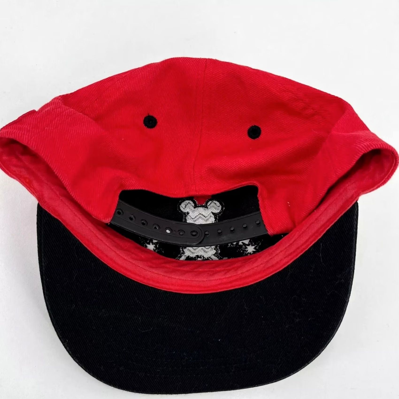 Disney Disney Parks Snapback Hat Mens One Size Red Mickey Mouse Logo 1928 Cap Size ONE SIZE - 5 Thumbnail