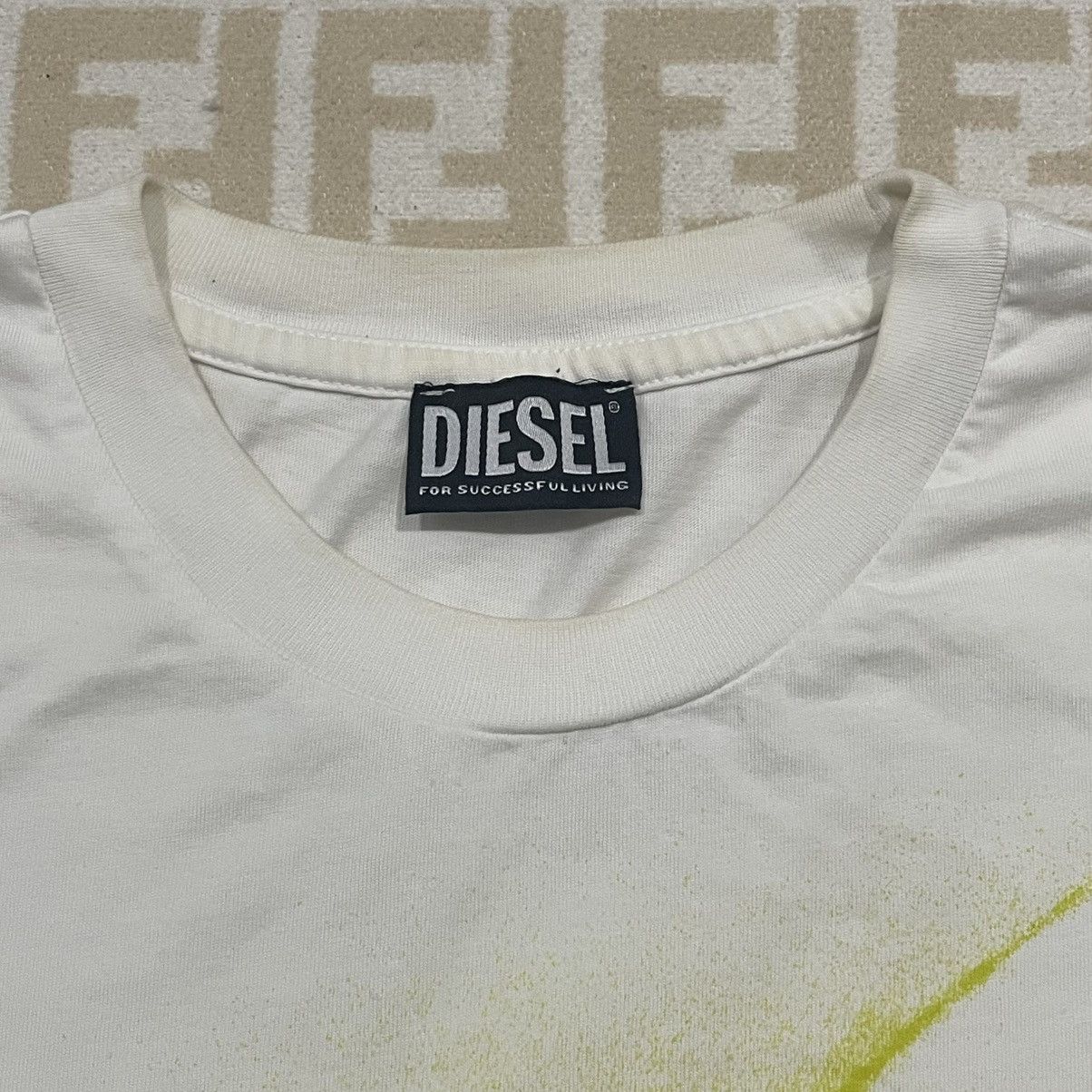 Diesel Diesel Splash Paint Tee Size US L / EU 52-54 / 3 - 11 Thumbnail