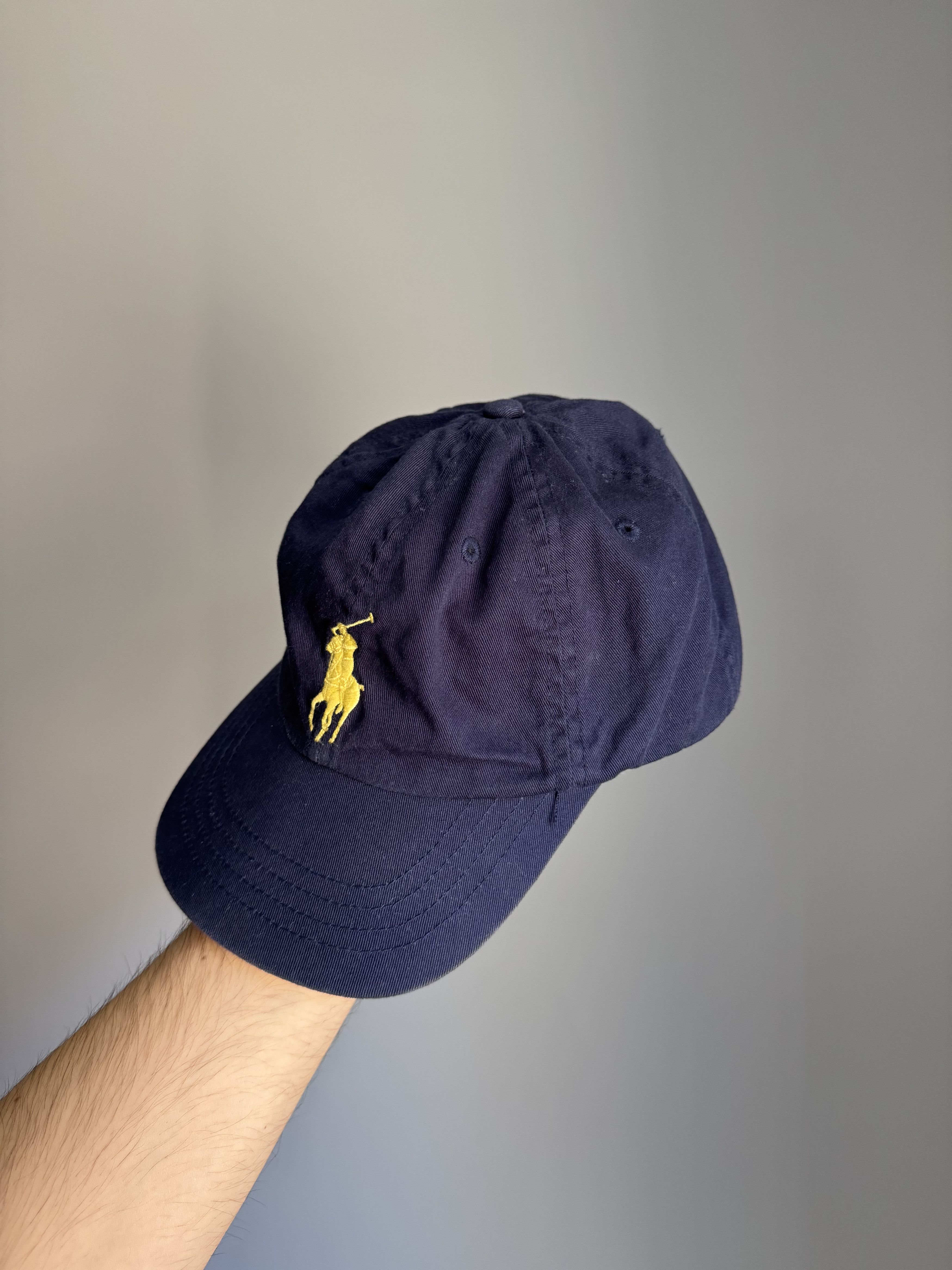Polo Ralph Lauren × Ralph Lauren × Vintage Vintage Polo Ralph Lauren 3 Big logo Cap Hat Y2K Size ONE SIZE - 3 Thumbnail