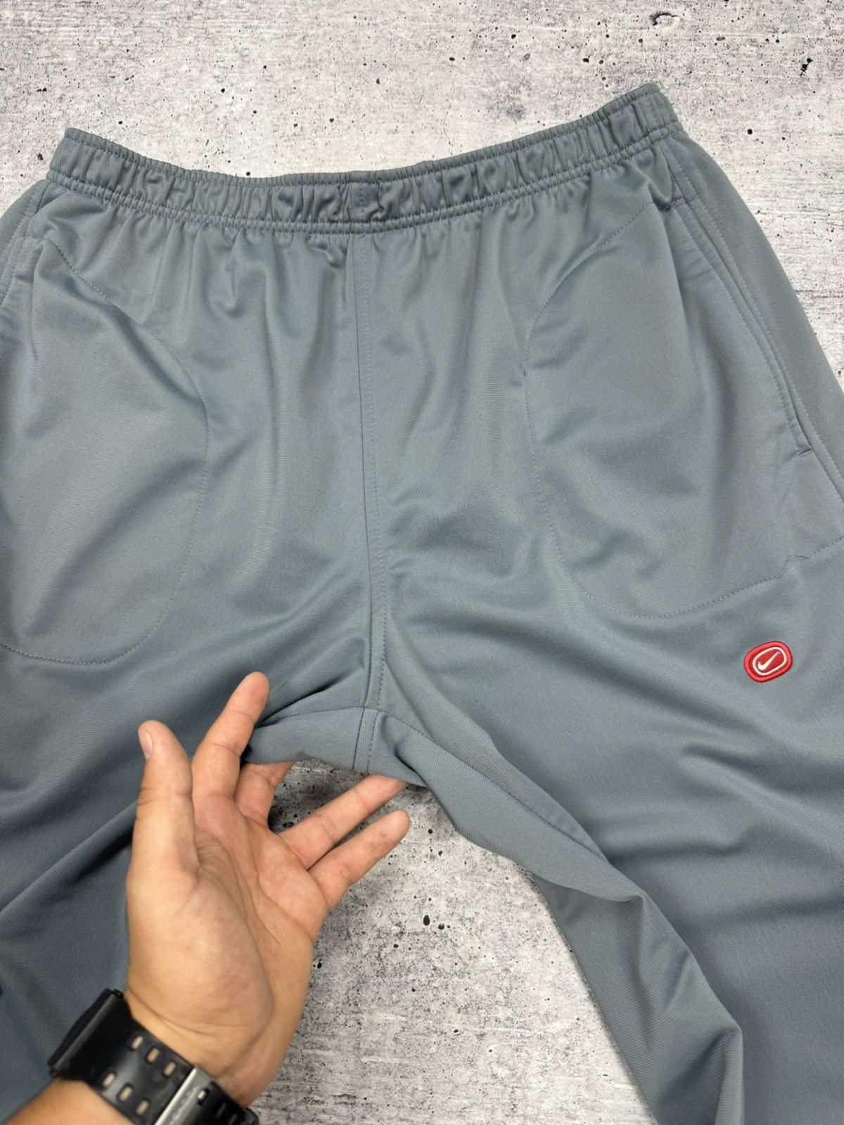 Nike × Vintage 💥💥Vintage Nike Drill 04 Logo Sweatpants Joggers Track Pants Size US 36 / EU 52 - 7 Thumbnail