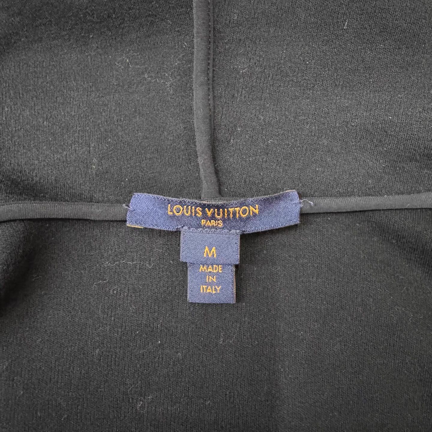 Louis Vuitton LV x Yamamoto Kansai Black Daruma Face Print Hoodie Q10 Size US M / EU 48-50 / 2 - 5 Thumbnail