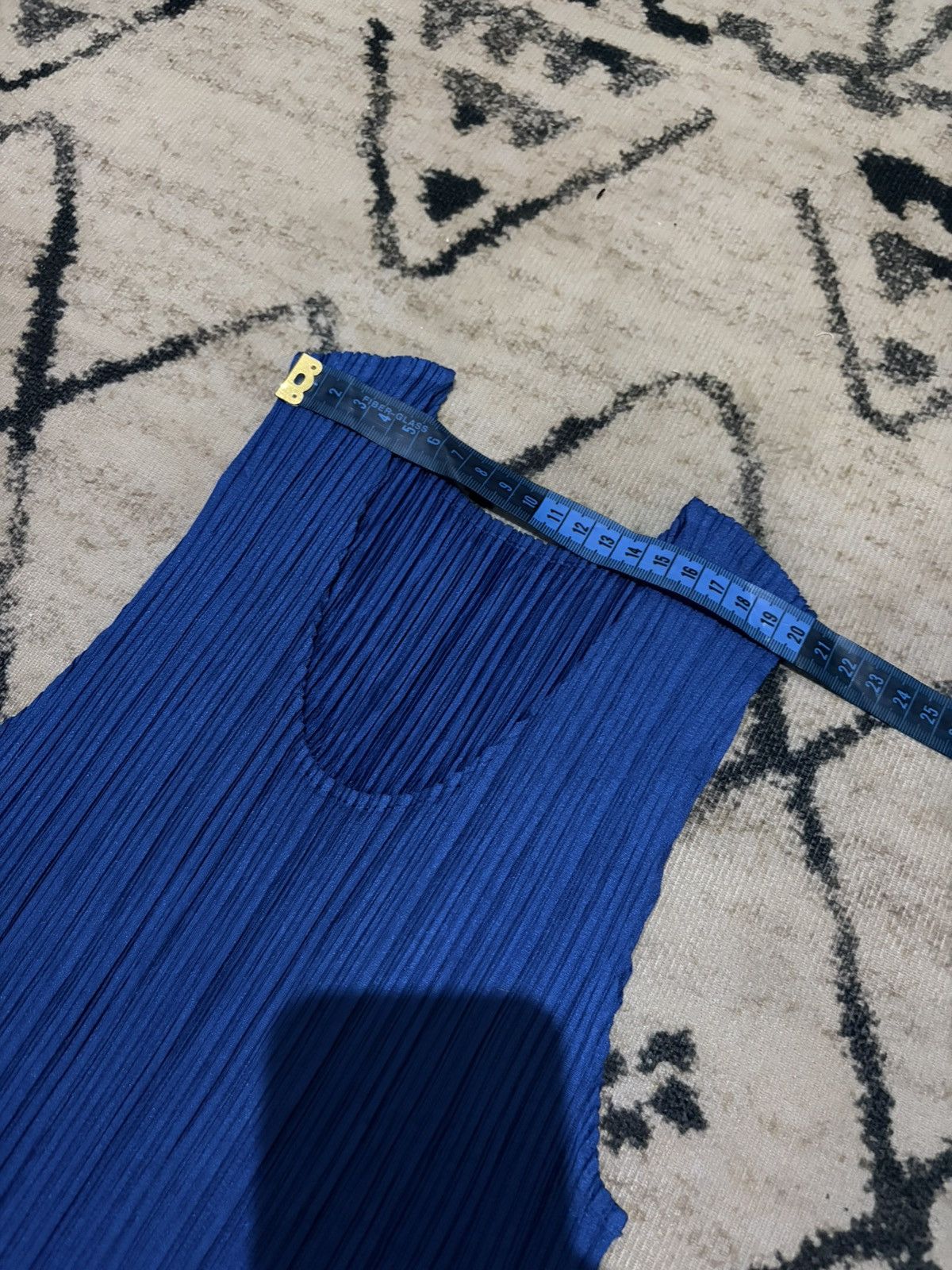 Issey Miyake Issey Miyake Pleats Please Blue Women Tanktop Size S / US 4 / IT 40 - 9 Thumbnail