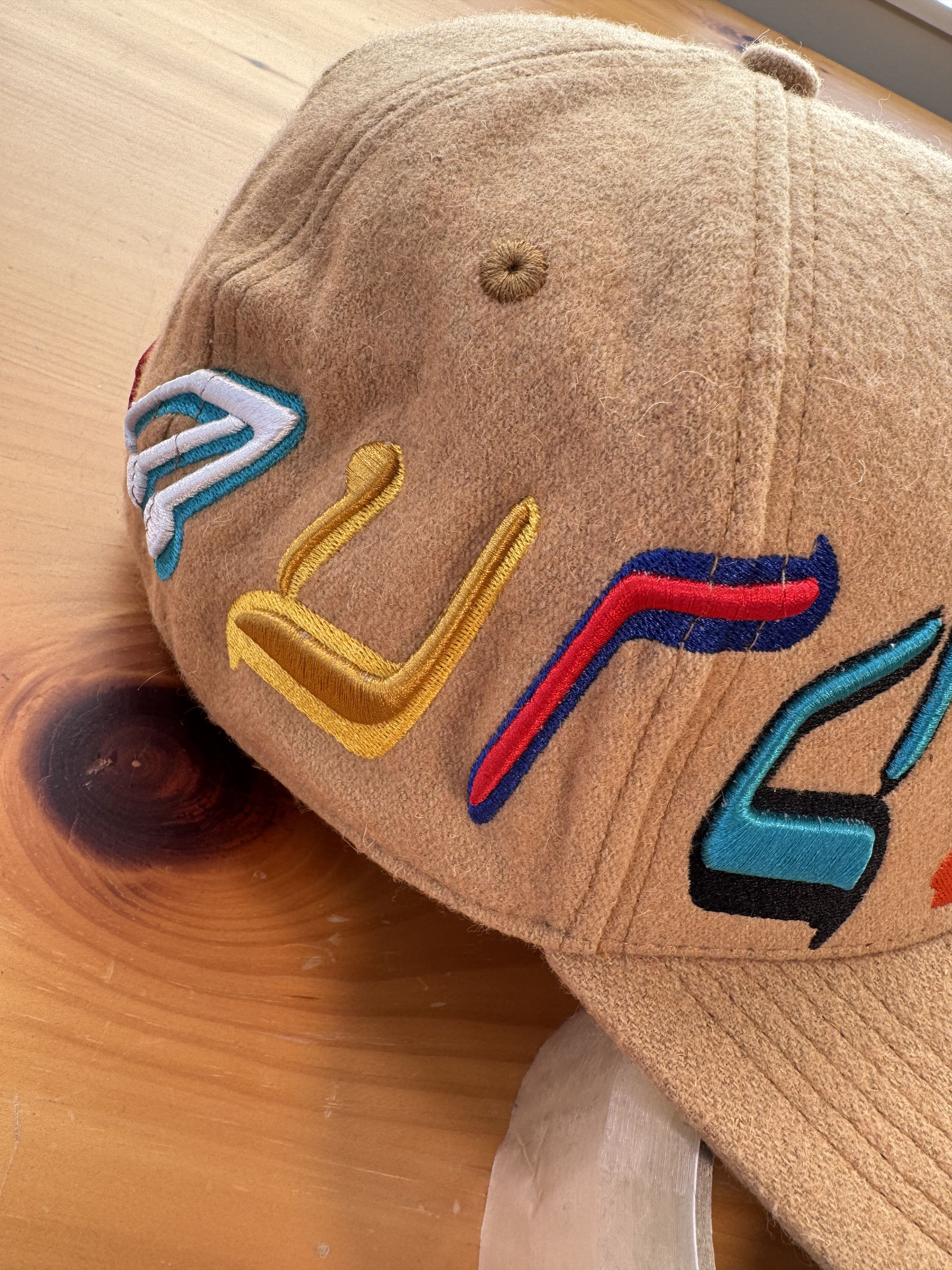 murd333r.fm 1/1 Sample size 8 Murder FM Leather fitted hat Size ONE SIZE - 6 Thumbnail