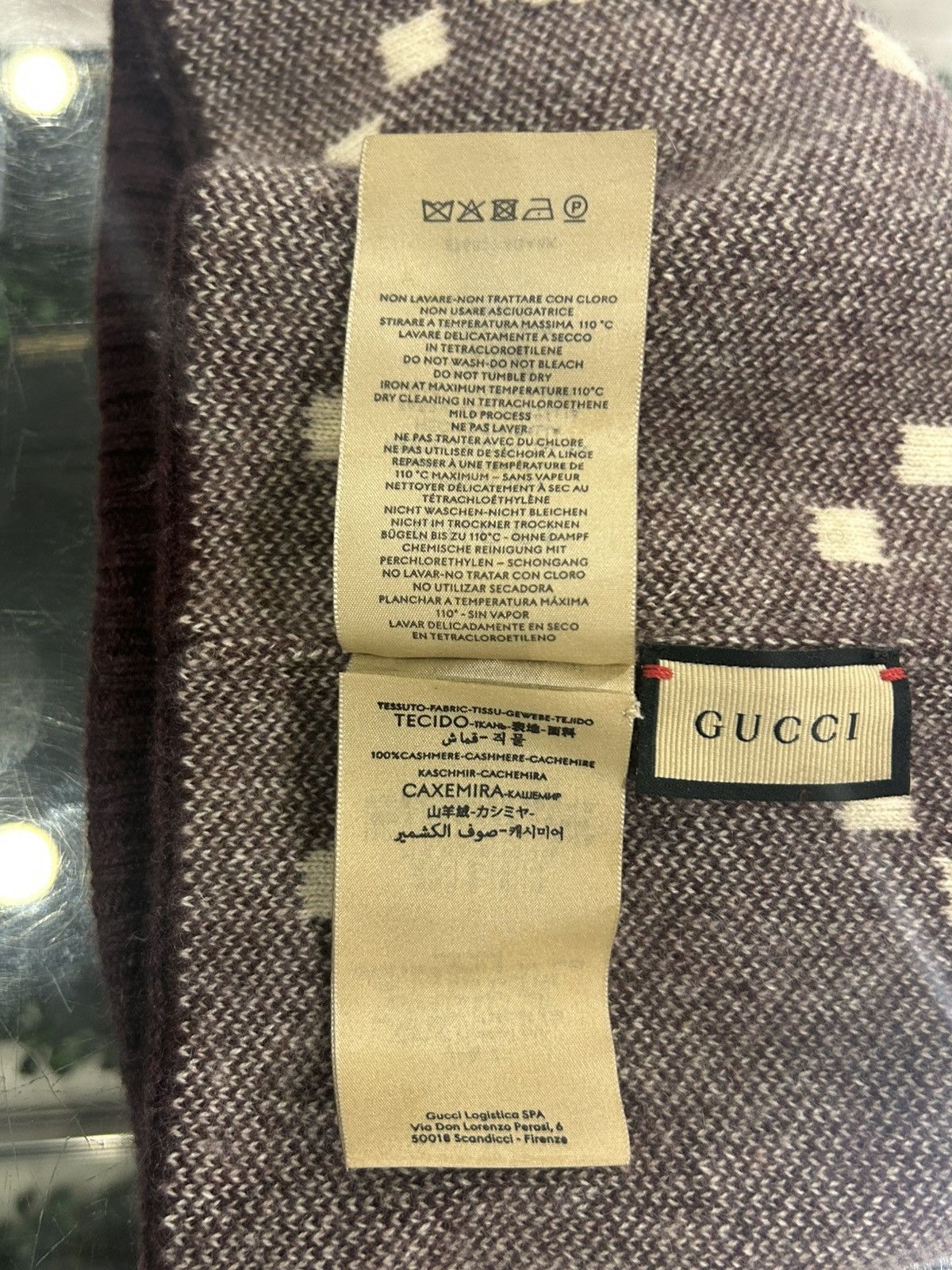 Gucci Gucci GG Cashmere Beanie Size ONE SIZE - 4 Thumbnail