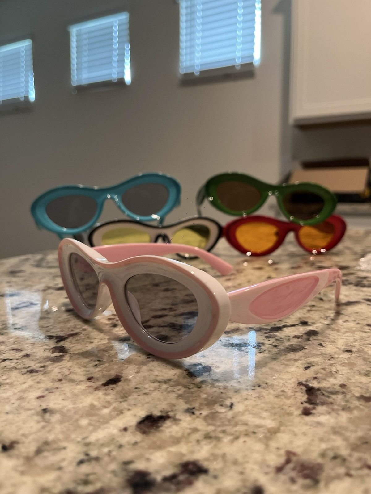 Other Pink Y2K Glasses Size ONE SIZE - 3 Thumbnail