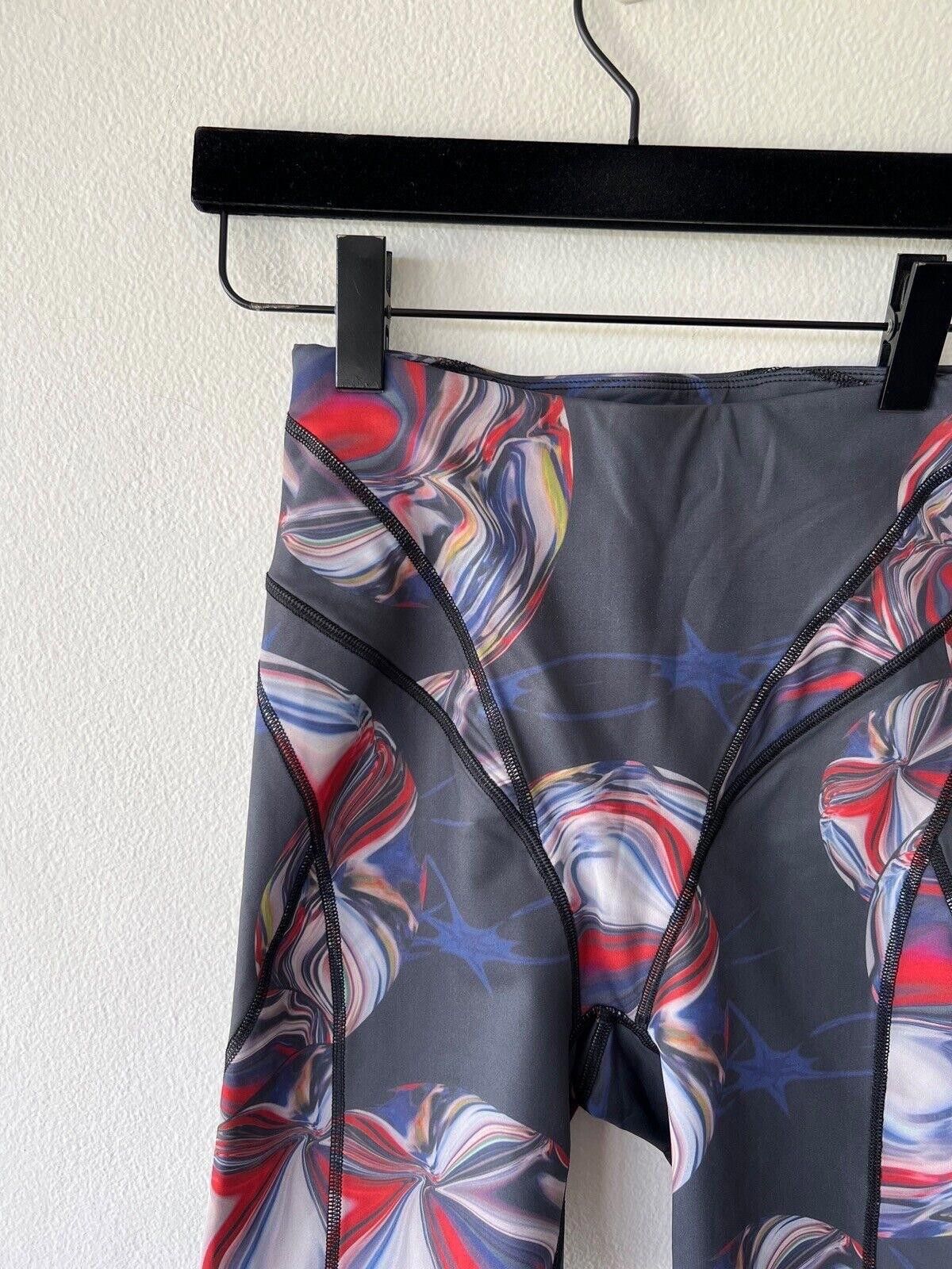 Ksubi new Ksubi p.e nation pe womens short leggings small blue 8 s Size 28" / US 6 / IT 42 - 2 Thumbnail