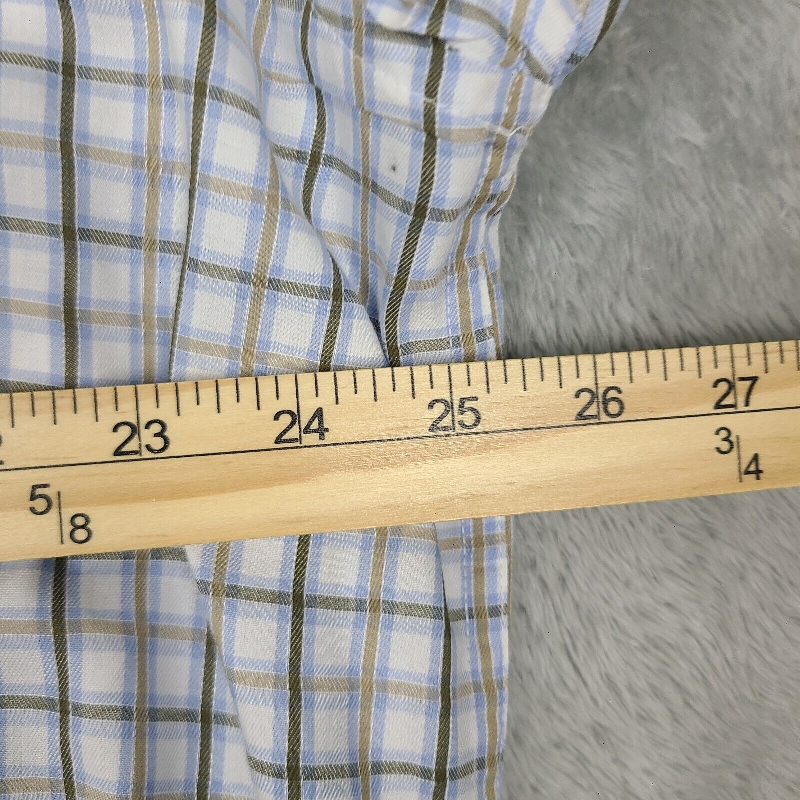 Alan Flusser Alan Flusser Men's Multicolor Striped Button-down Long Sleev Size US XL / EU 56 / 4 - 4 Thumbnail