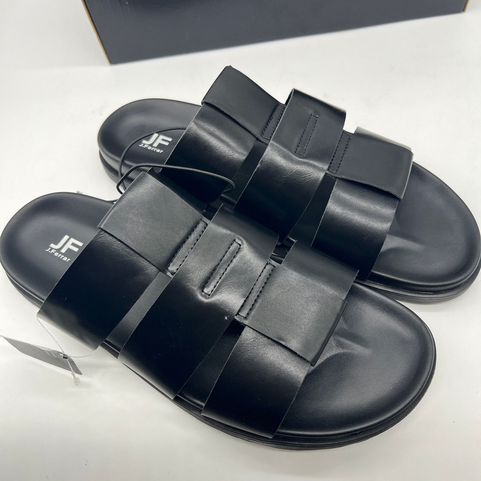 Other J.Ferrar Dover Men's Slipper Sandals Black Shoes Size 11M Size US 11 / EU 44 - 11 Thumbnail