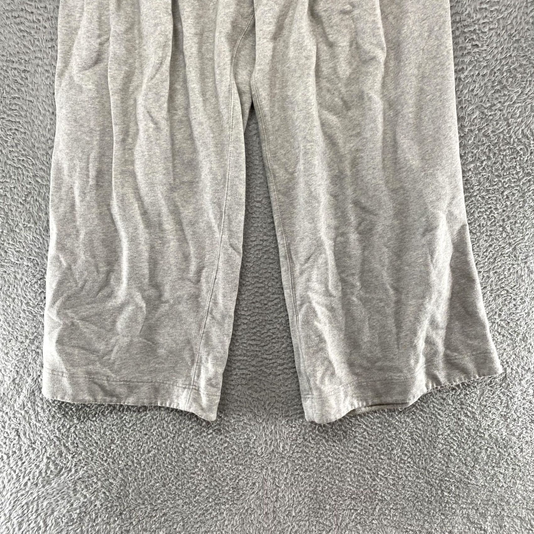 Free People FP Movement Siren Sweatpants Womens M Gray Wide-Leg Pleated Size 32" / US 10 / IT 46 - 2 Thumbnail