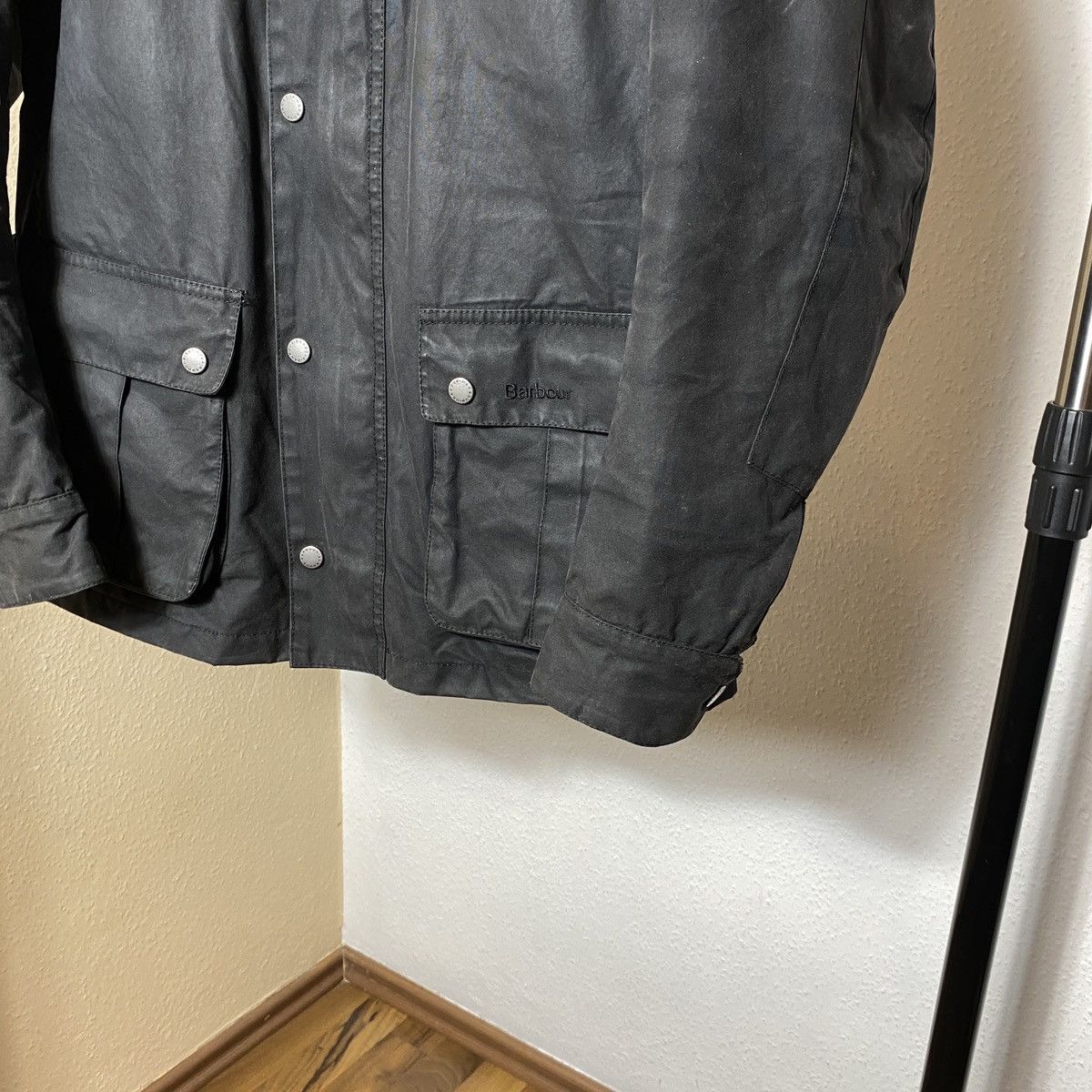 Barbour Wax jacket Barbour International black Size US S / EU 44-46 / 1 - 5 Thumbnail