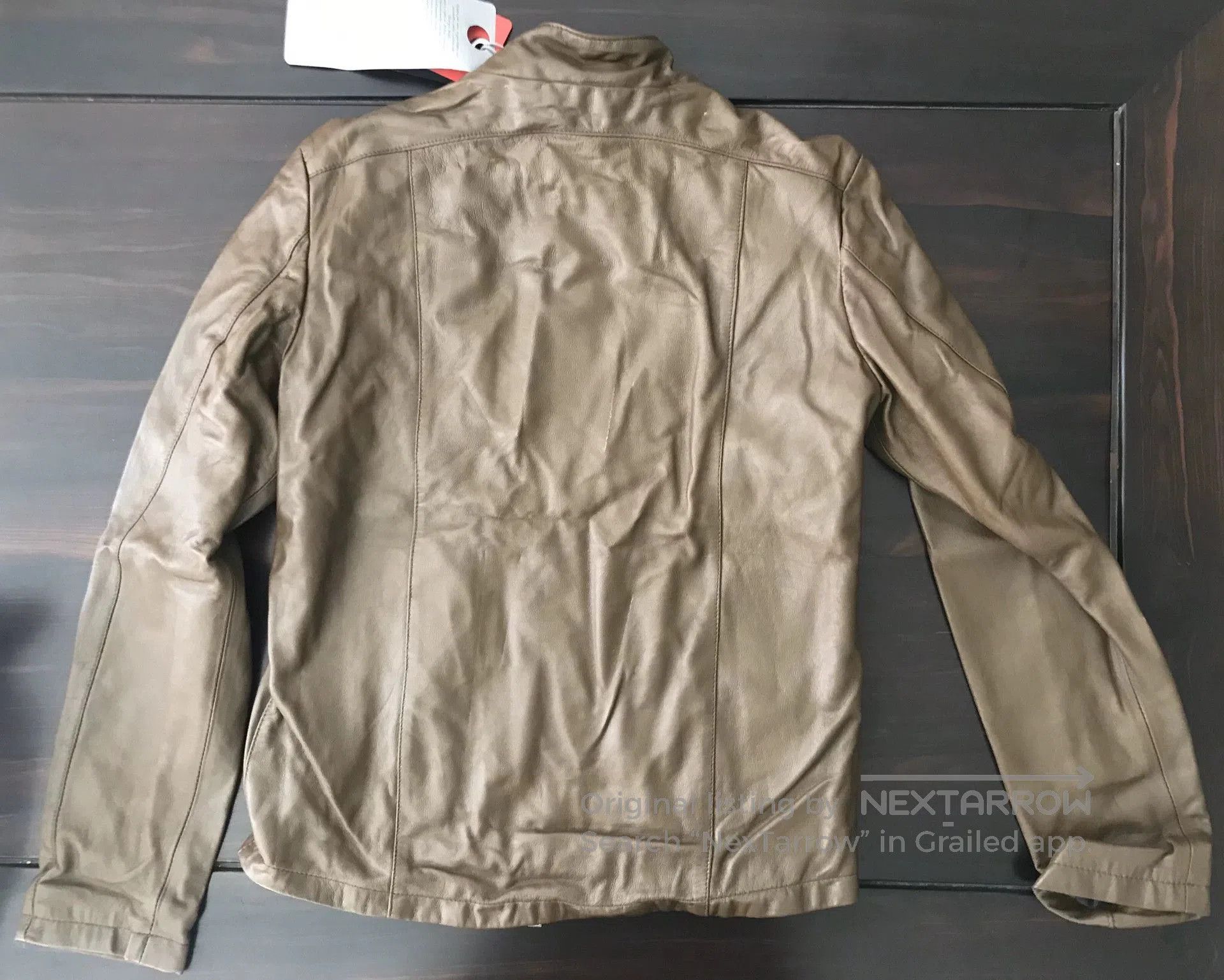 Other brown leather motorcycle jacket by giorgio brato. Size US L / EU 52-54 / 3 - 5 Thumbnail