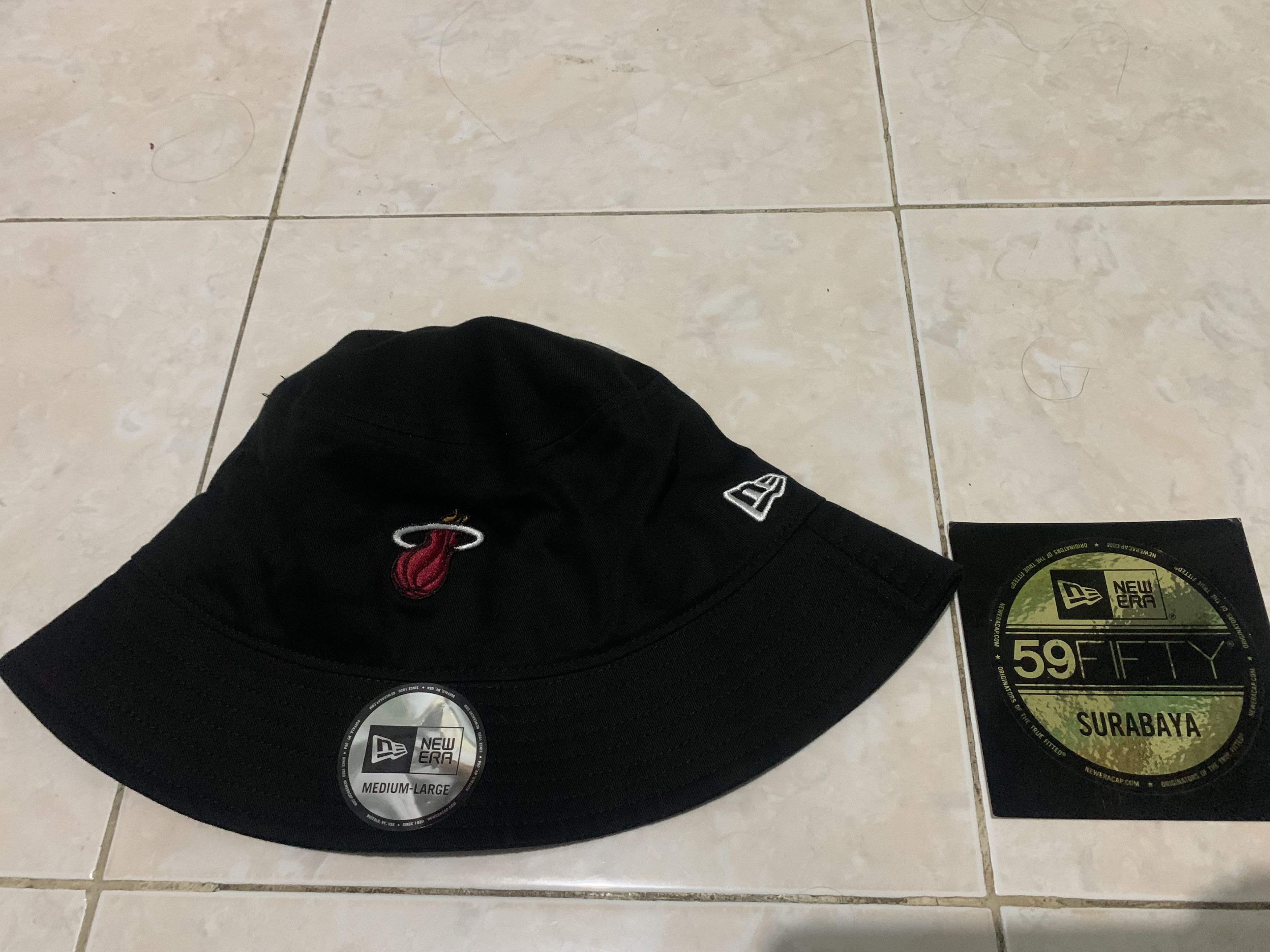 NBA × New Era NEW ERA BUCKET NBA MIAMI HEAT Size ONE SIZE - 1 Thumbnail