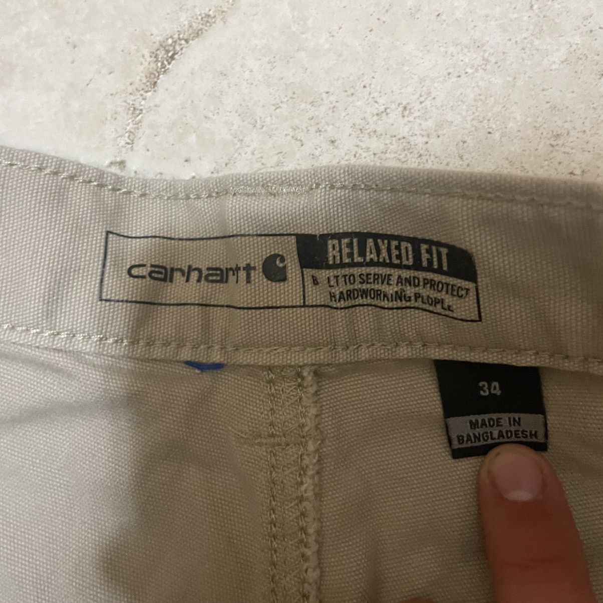 Carhartt Khaki Carhartt shorts Size US 34 / EU 50 - 2 Thumbnail