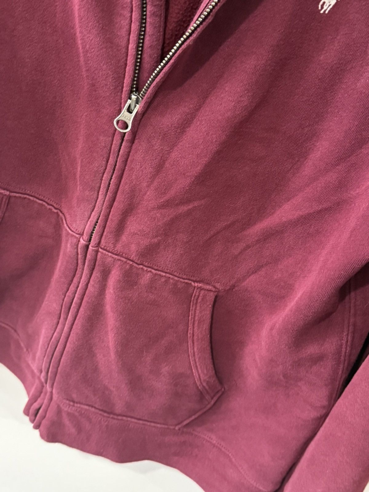Polo Ralph Lauren Polo Ralph Lauren Burgundy Hooded Light Jacket Size US XL / EU 56 / 4 - 5 Thumbnail