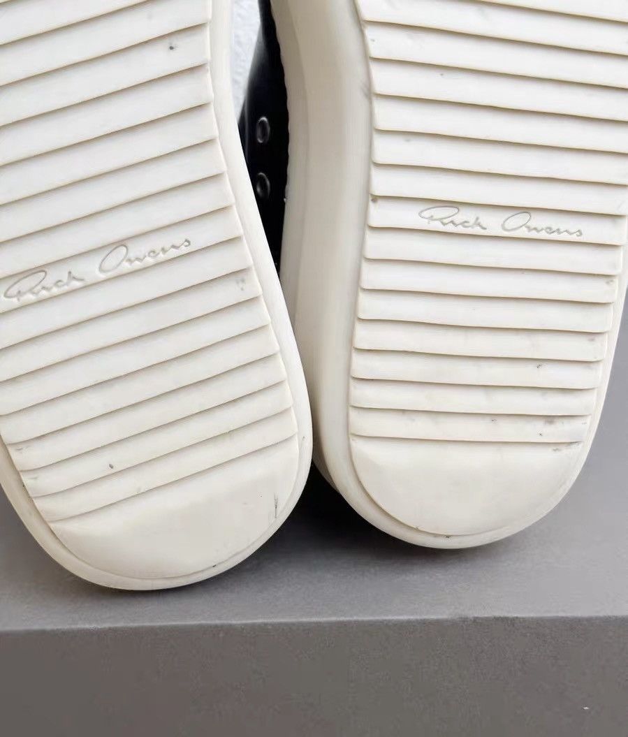 Rick Owens Rick Owens black and white Converse platform shoes Size US 11 / EU 44 - 7 Thumbnail