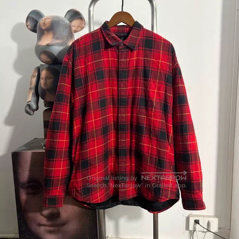 Balenciaga Balenciaga size 39 Plaid Cotton Coat Jacket Size US S / EU 44-46 / 1 - 1 Thumbnail