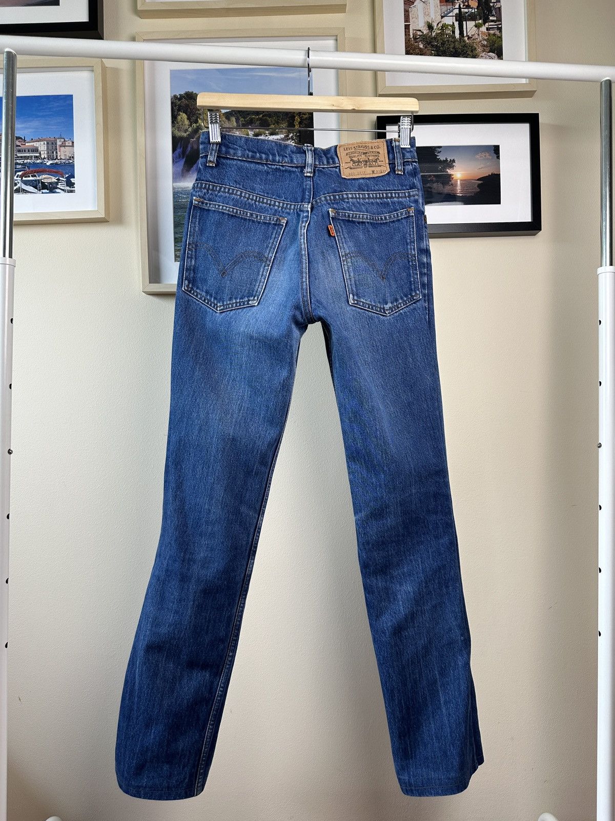 Levi's × Vintage Vintage rare denim jeans Levis 80s Orange tab Size US 31 - 2 Thumbnail