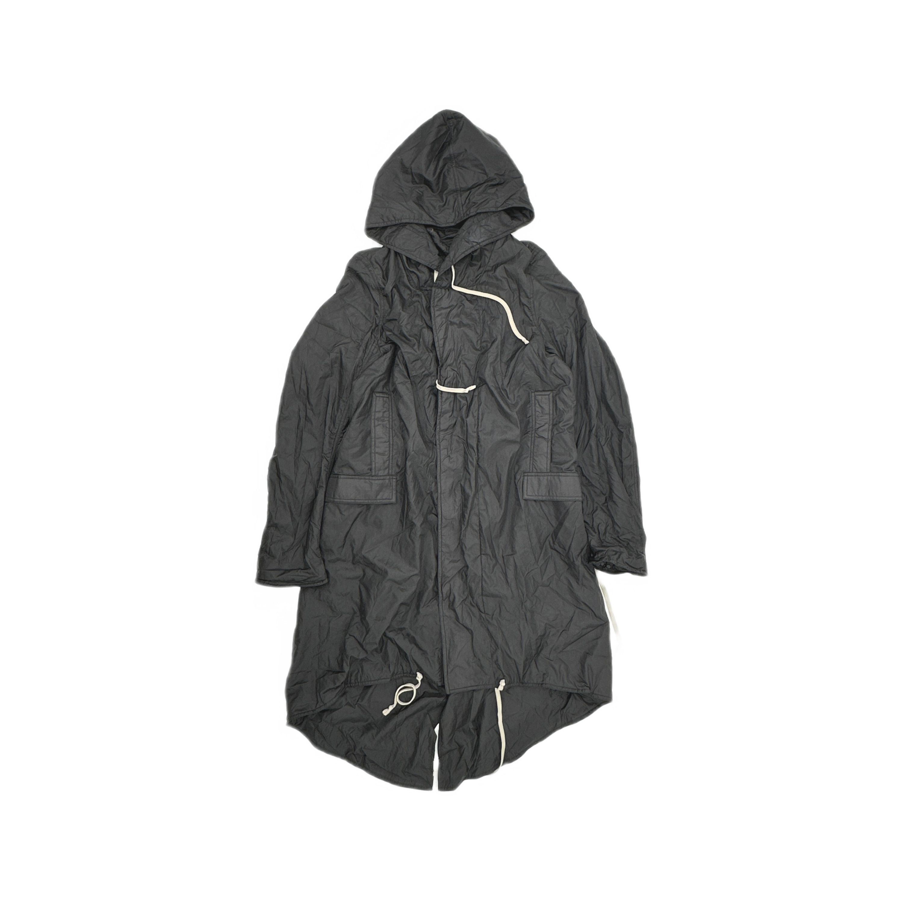 Rick Owens Drkshdw Rick Owens DRKSHDW Hooded Parka Black Size L Size US L / EU 52-54 / 3 - 1 Thumbnail