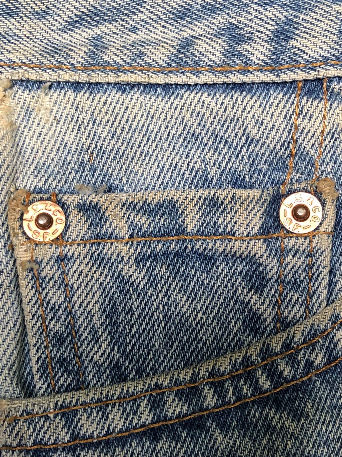 Levi's Vintage diy Levi’s Denim Handbag y2k Size ONE SIZE - 7 Thumbnail
