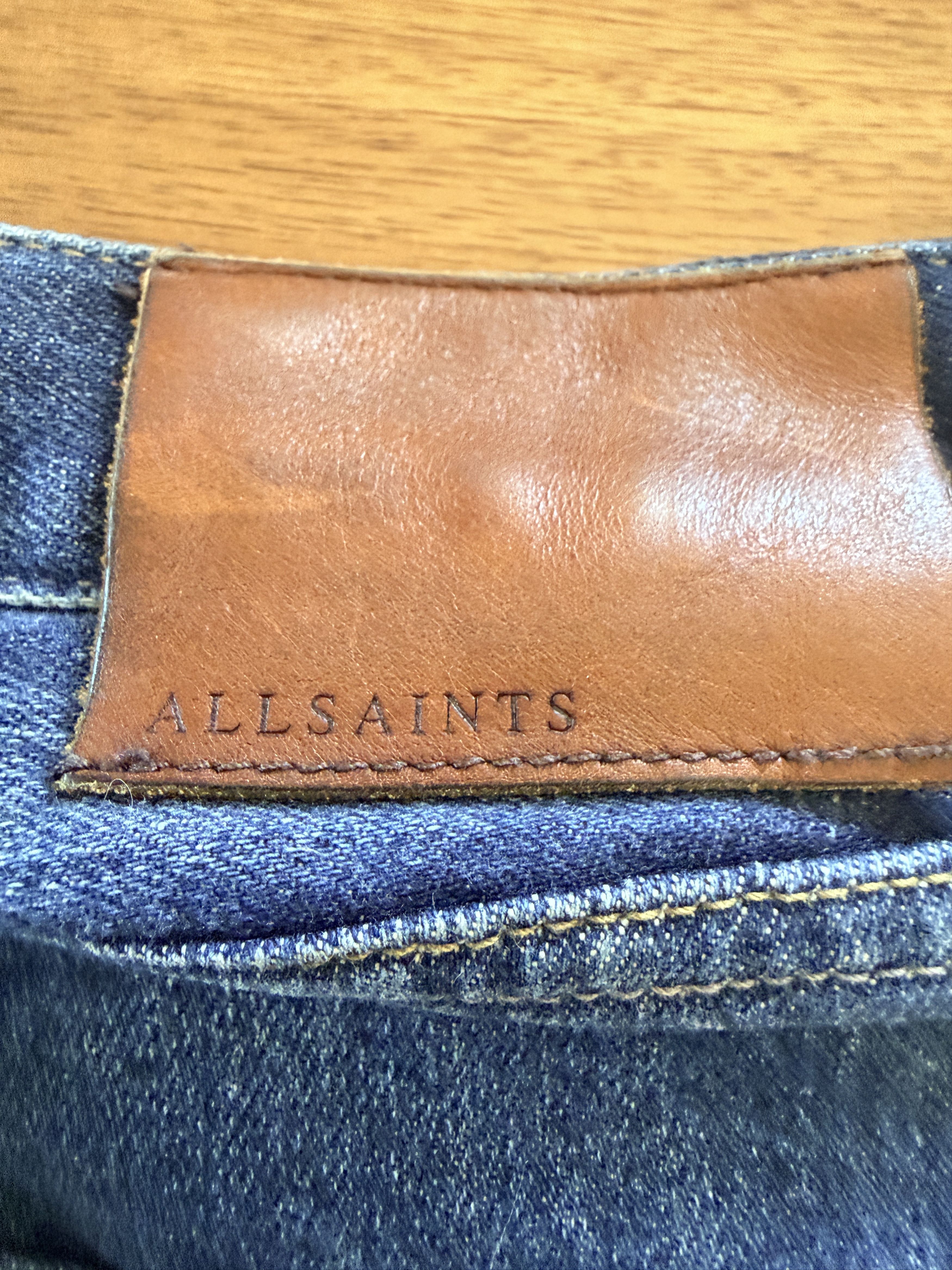 Allsaints AllSaints Rex Slim Jean — W34 — Dark Indigo Wash Size US 34 / EU 50 - 4 Thumbnail