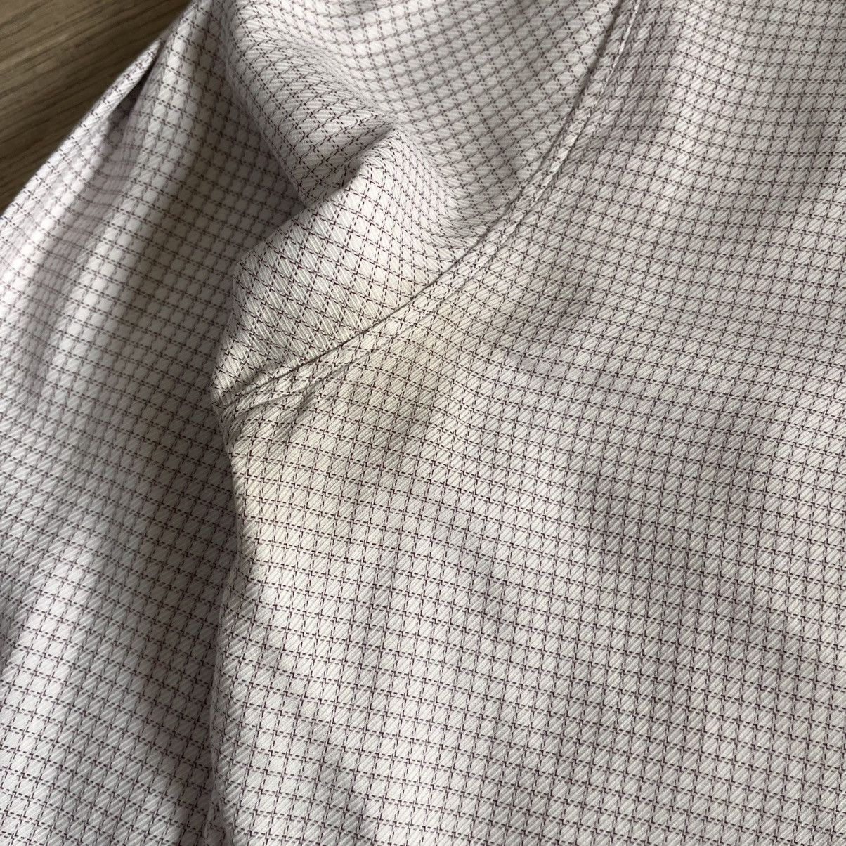 Hermes Hermès Paris Checkered Dress Shirt Size US XL / EU 56 / 4 - 4 Thumbnail