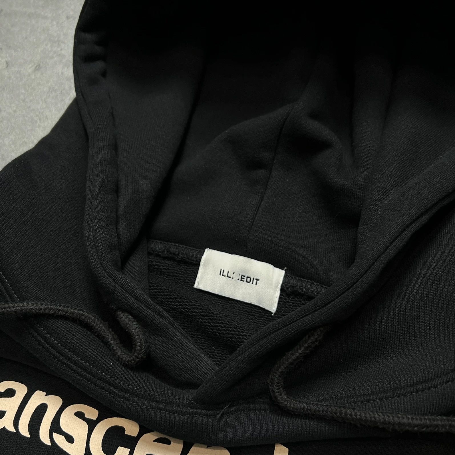 Other illedit black transdence hoodie Size US M / EU 48-50 / 2 - 6 Thumbnail