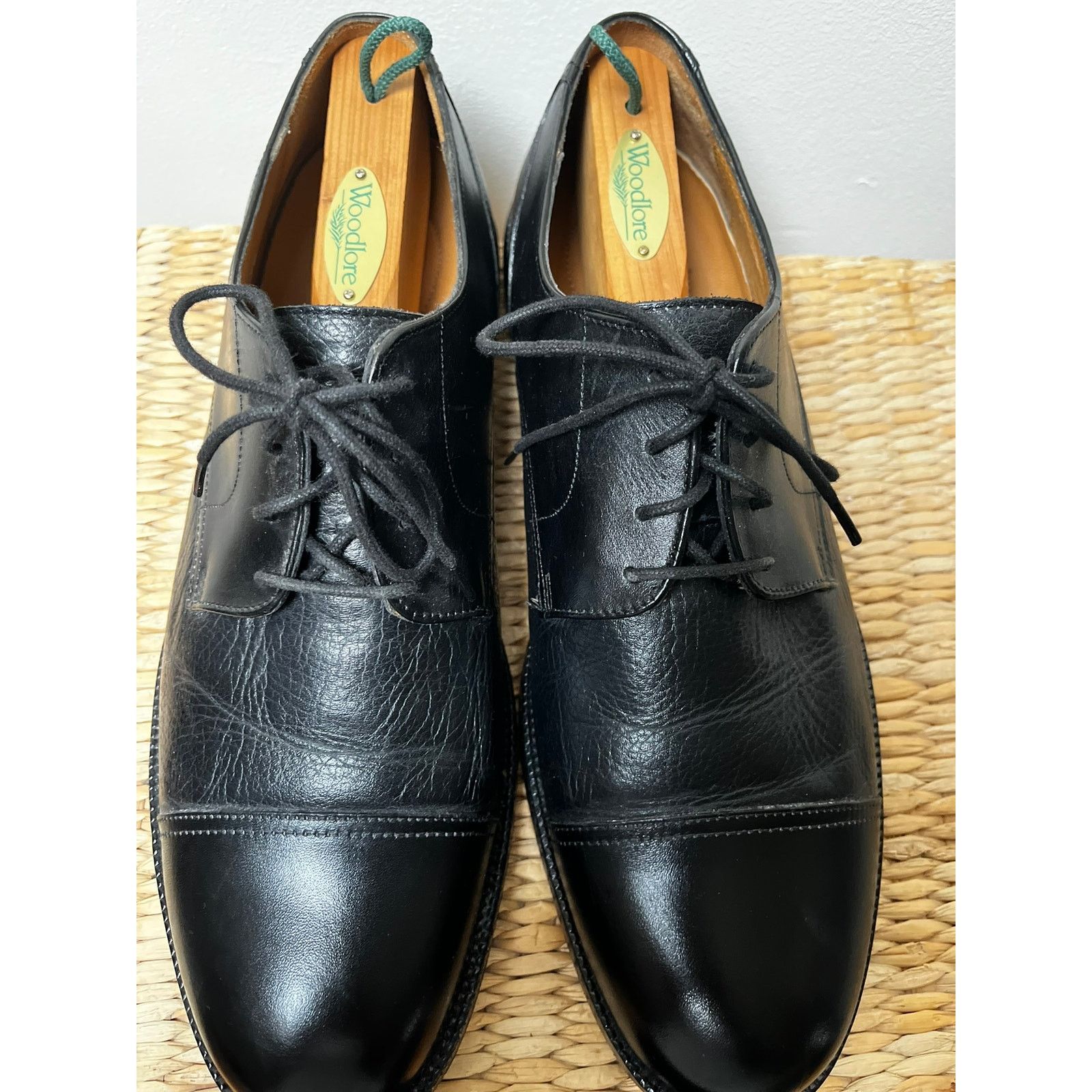Bostonian Bostonian Cap Toe Leather Oxford Dress Shoe Size US 11 / EU 44 - 2 Thumbnail