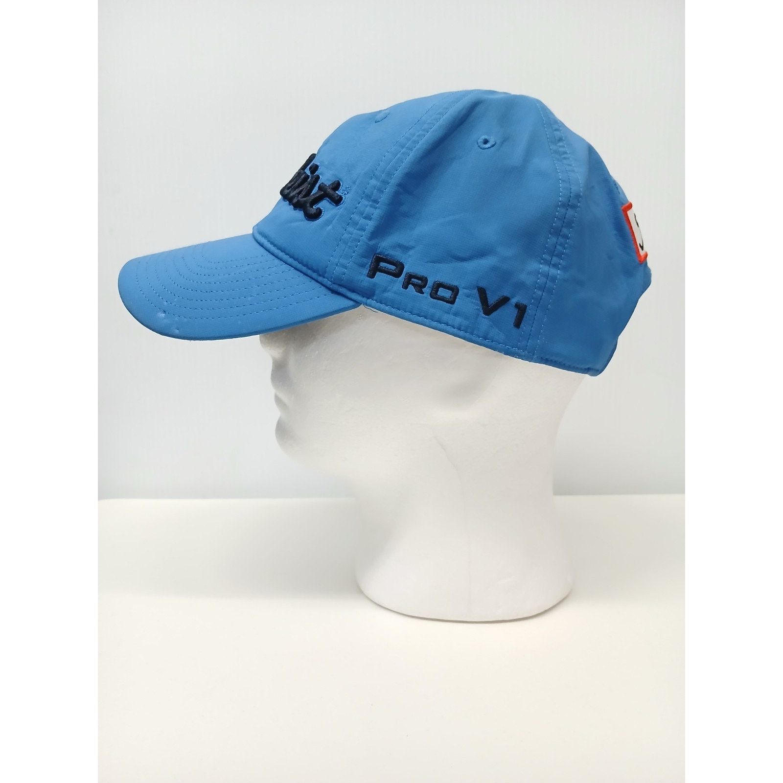 Titleist Titleist (OSFM) Blue Poly Blend Dri Fit Strap Golf Cap Size ONE SIZE - 3 Thumbnail