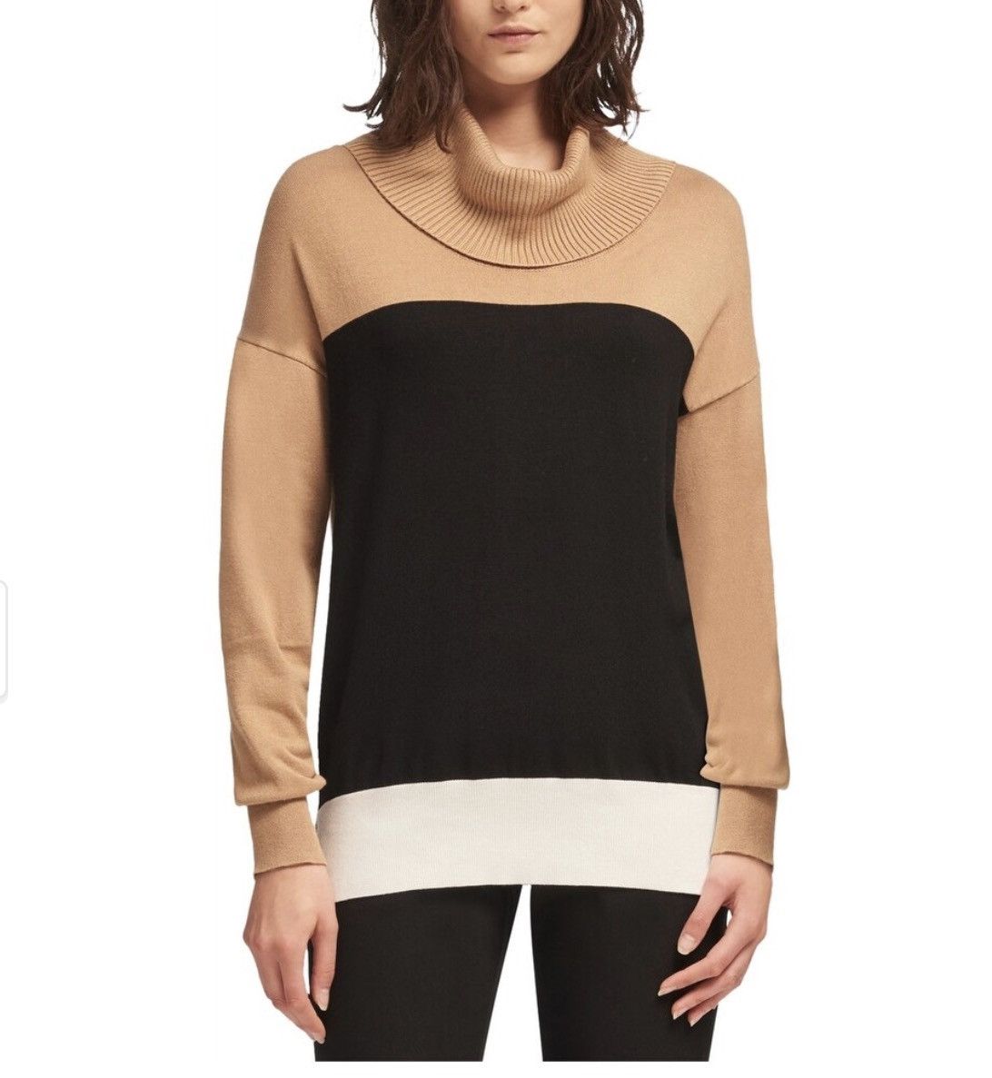Donna Karan DKNY Pullover Turtleneck Sweater Size XL / US 12-14 / IT 48-50 - 1 Thumbnail