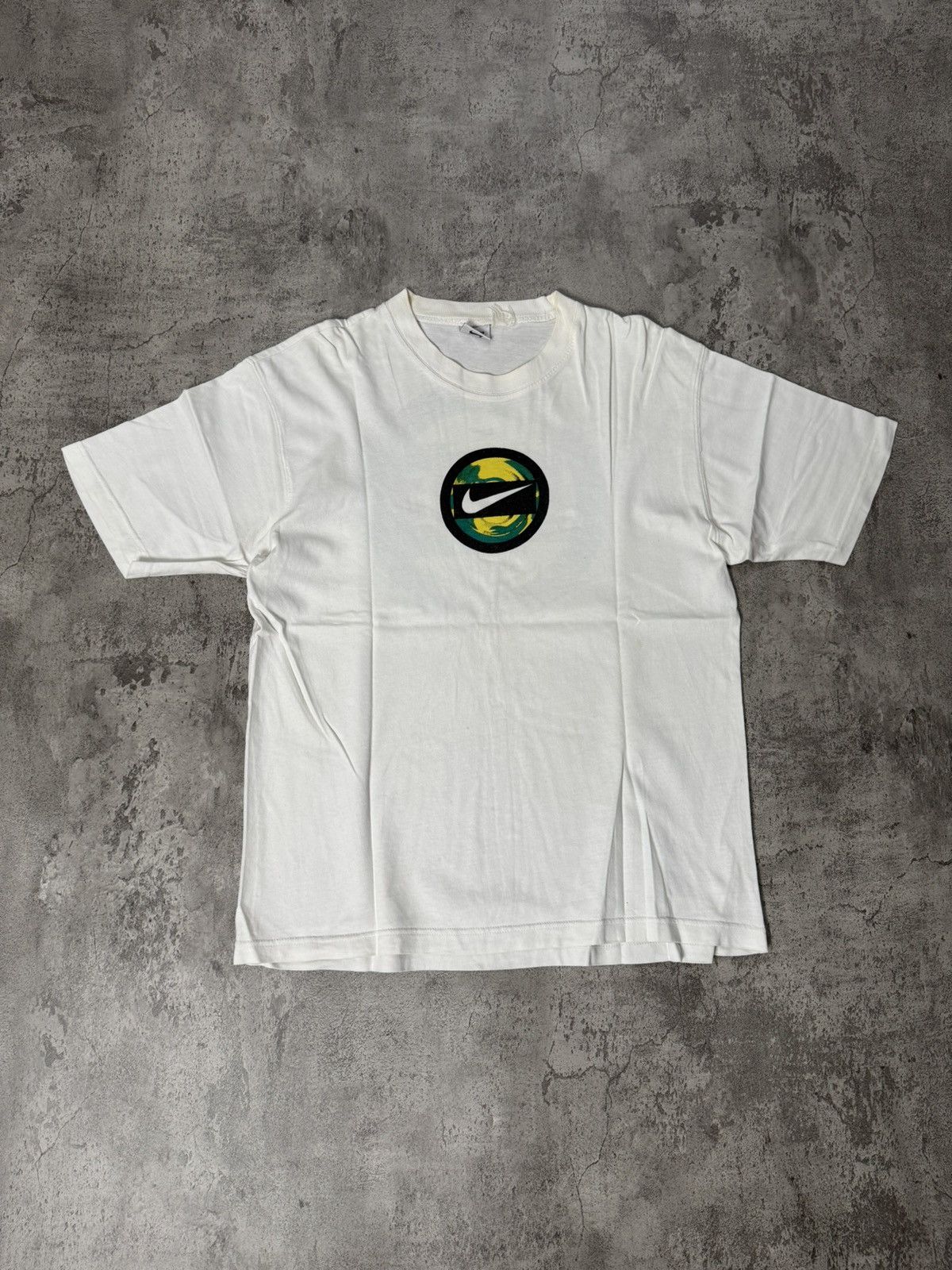 Nike VINTAGE 90’S NIKE IRONMAN WHITE T-SHIRT Size US M / EU 48-50 / 2 - 3 Thumbnail