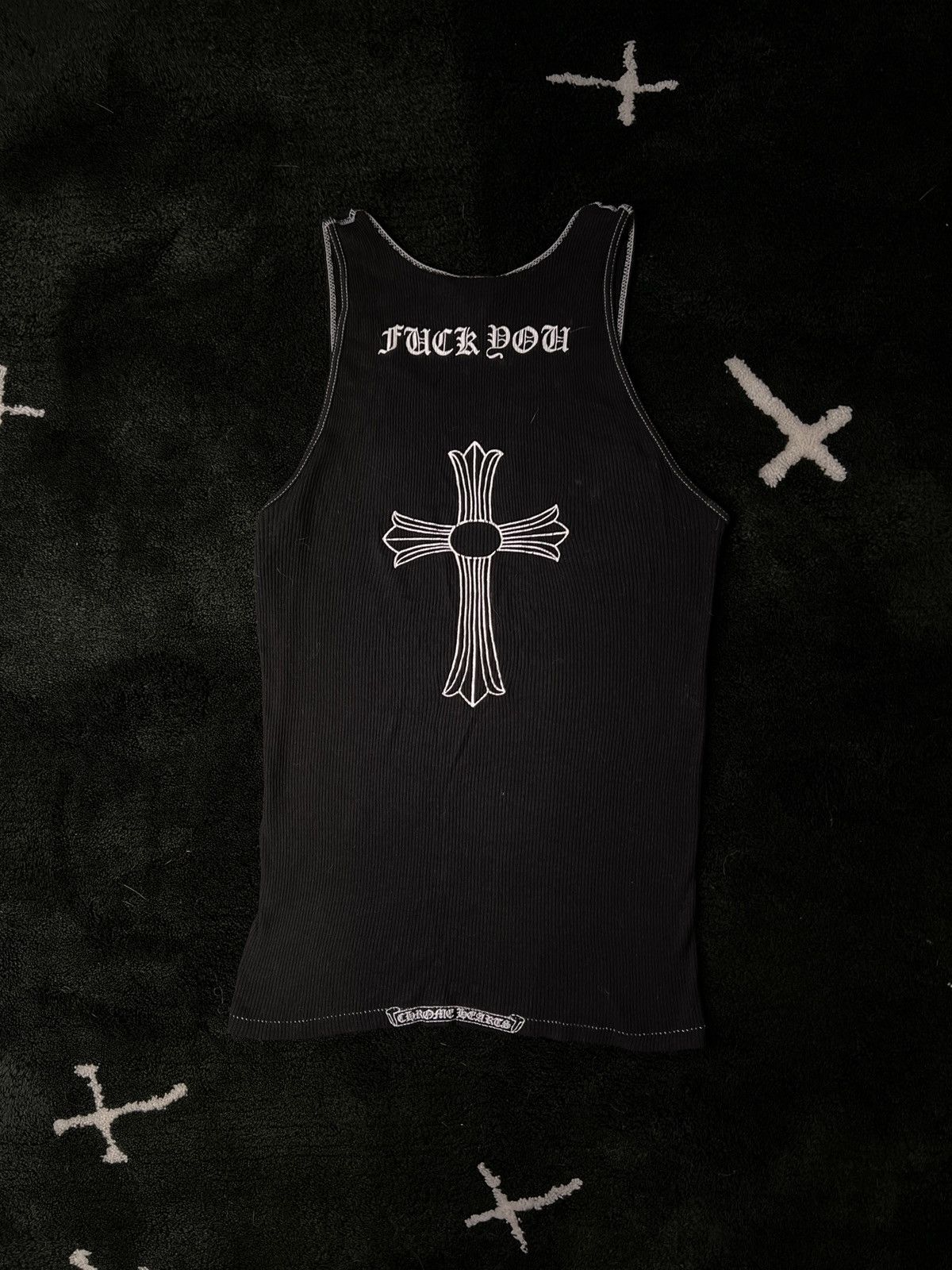 Chrome Hearts Fuck You Tank Top | Grailed