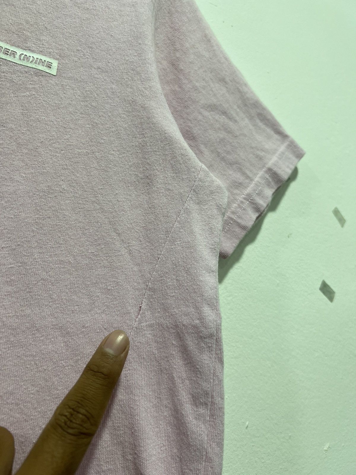 Number (N)ine Number (N)ine Small Box Logo Tshirt Size US S / EU 44-46 / 1 - 5 Thumbnail