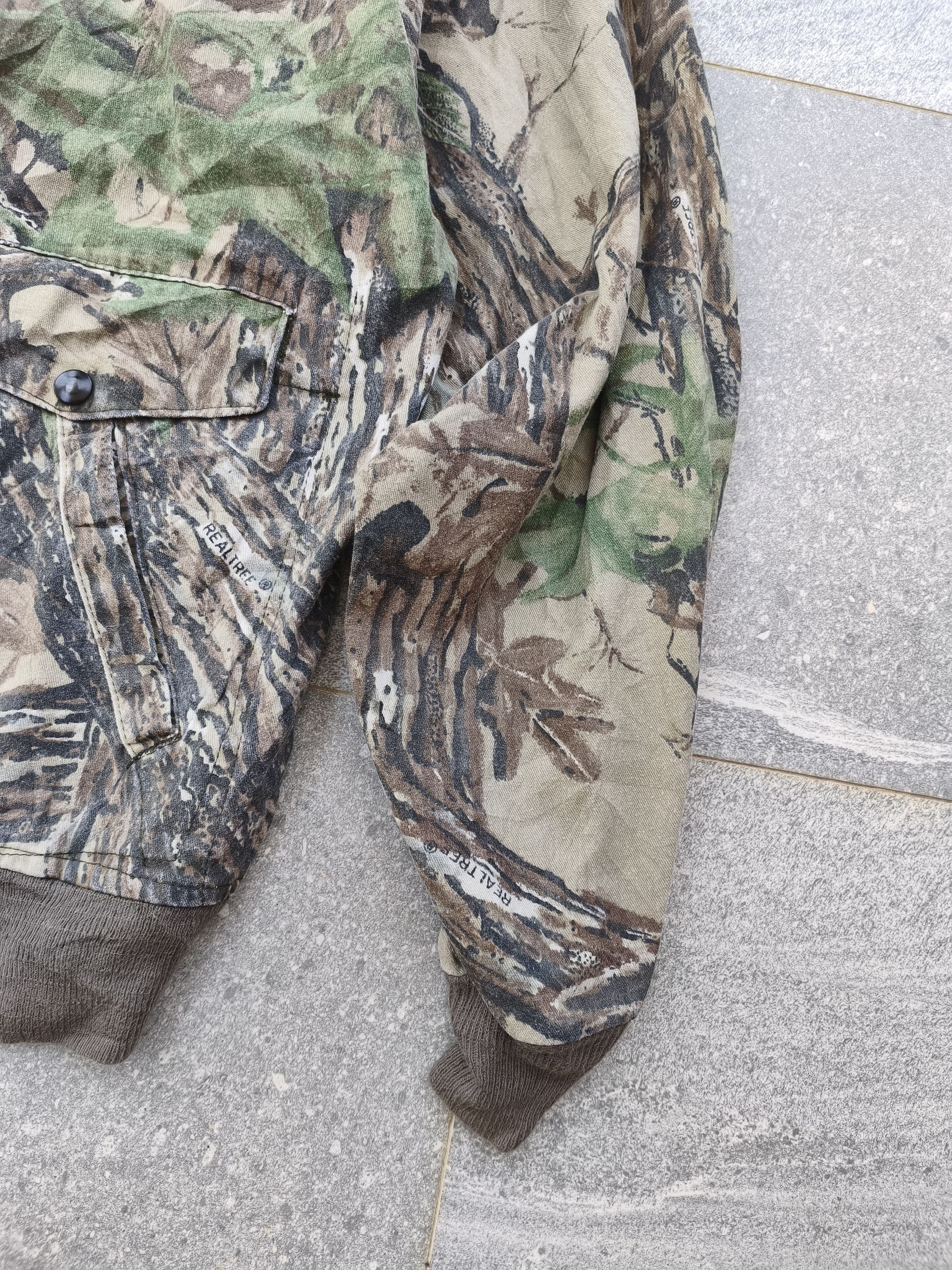 Realtree Vtg 80's Team Realtree Camo Bomber Jacket Size US M / EU 48-50 / 2 - 5 Thumbnail