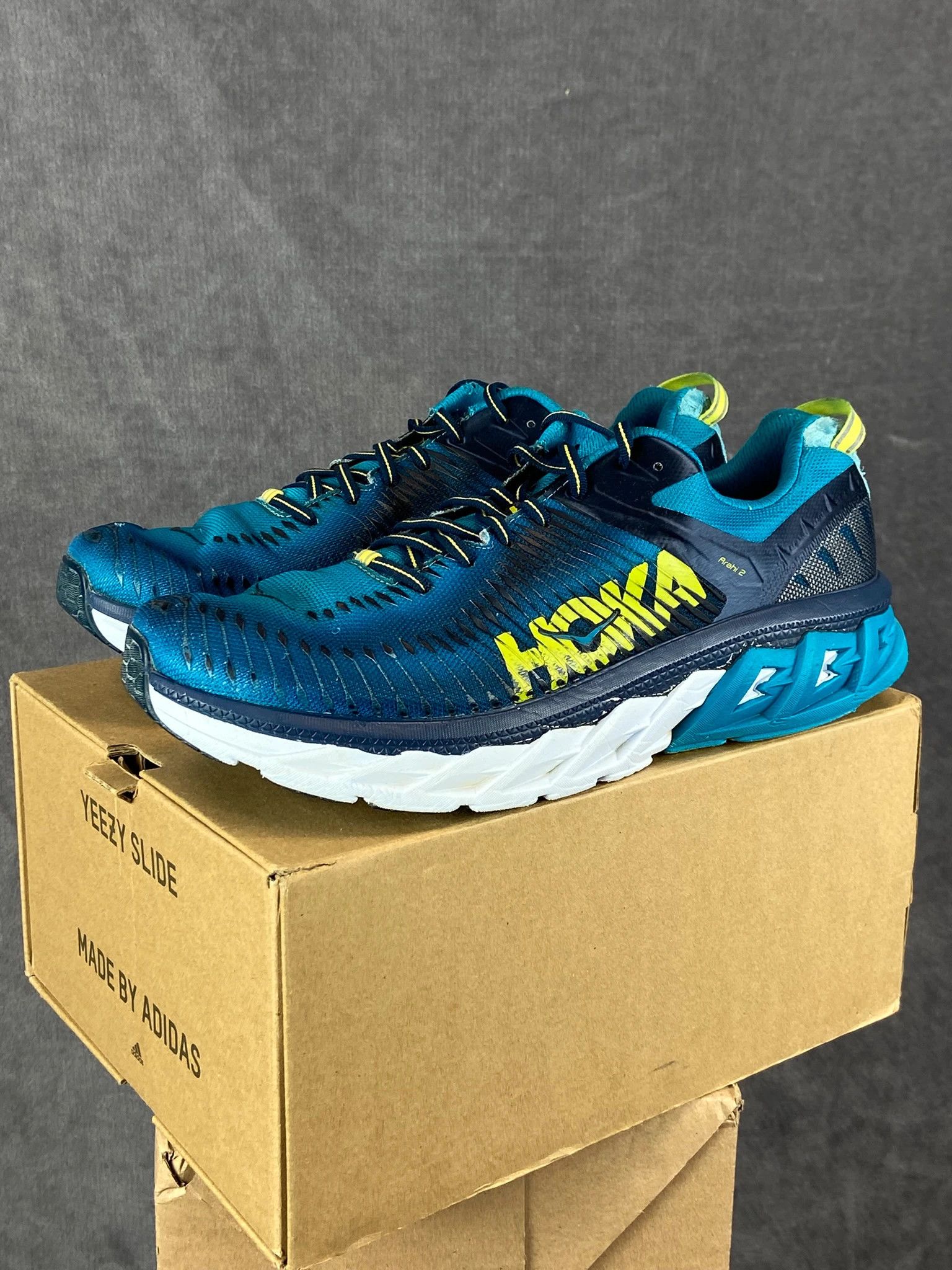 Hoka HOKA One One Blue Running Shoes Size 47 1/3 Size US 14 / EU 47 - 1 Thumbnail