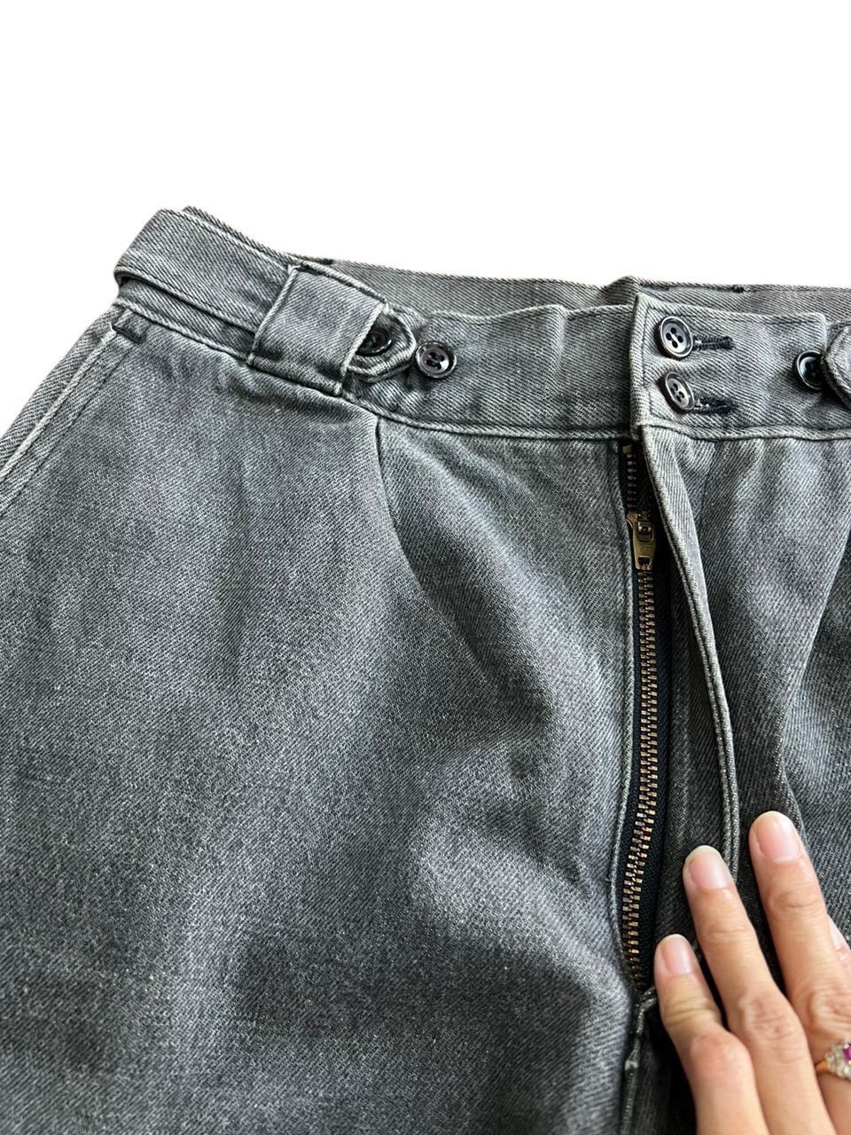 Comme des Garcons × Comme des Garcons Homme Plus Vintage Comme Des Garçons Homme Denim Pants Size US 30 / EU 46 - 5 Thumbnail