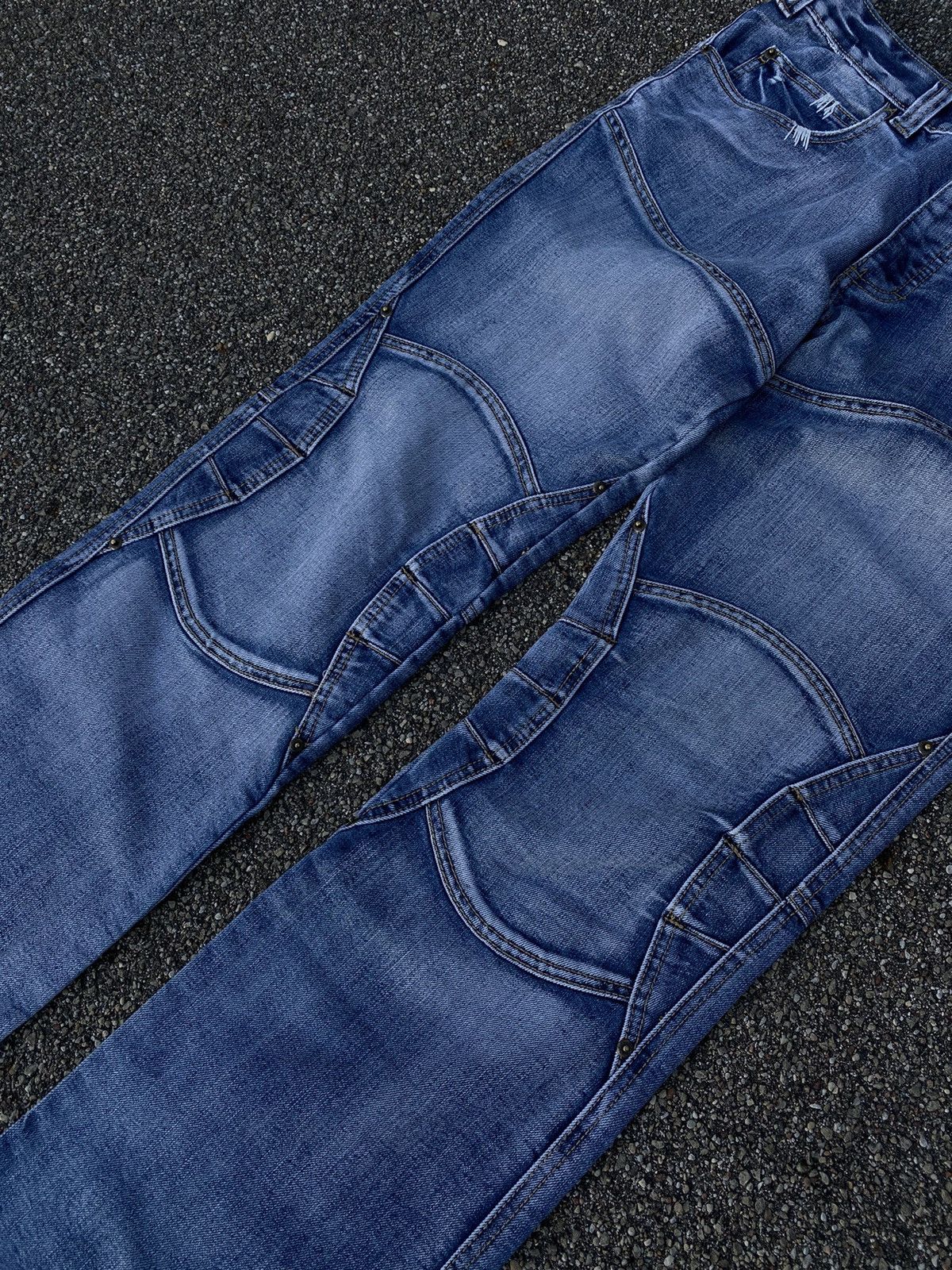 Japanese Brand × Vintage Southern Knee Patch Jeans Size US 32 / EU 48 - 5 Thumbnail