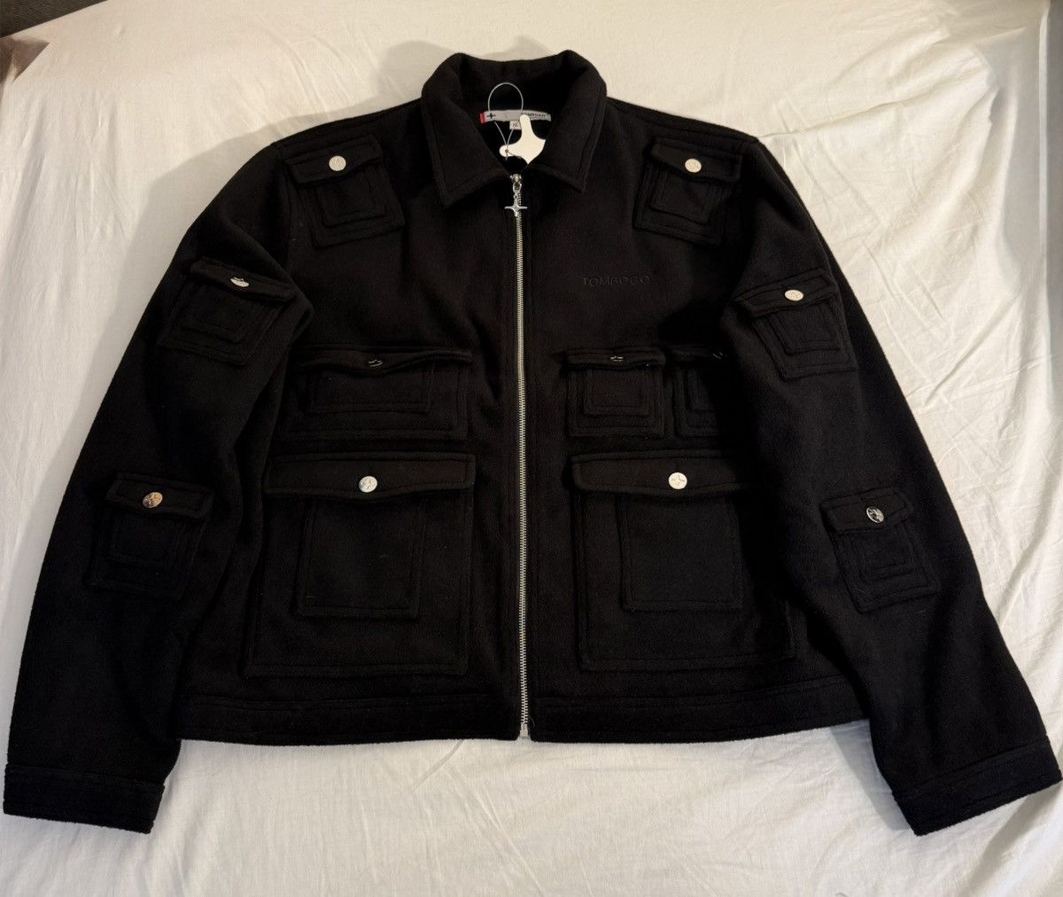 TOMBOGO TOMBOGO Multipocket Wool Jacket Black XL Size US XL / EU 56 / 4 - 1 Thumbnail