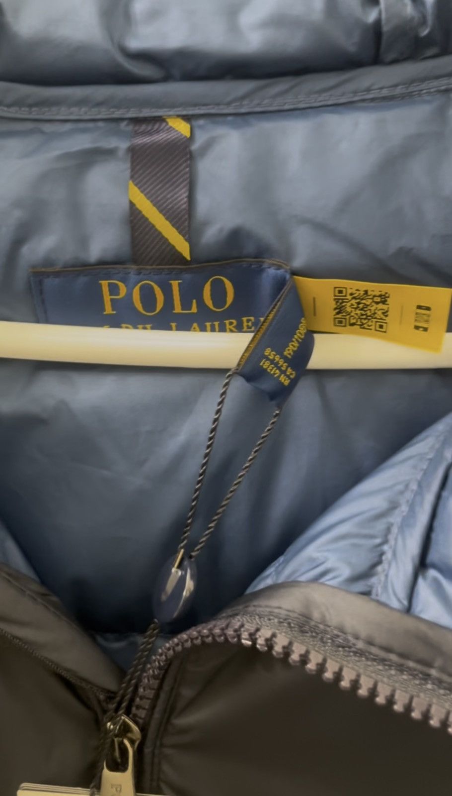 Polo Ralph Lauren Navy Polo Ralph Lauren Big Pony Puffer Jacket Size US XXL / EU 58 / 5 - 2 Thumbnail
