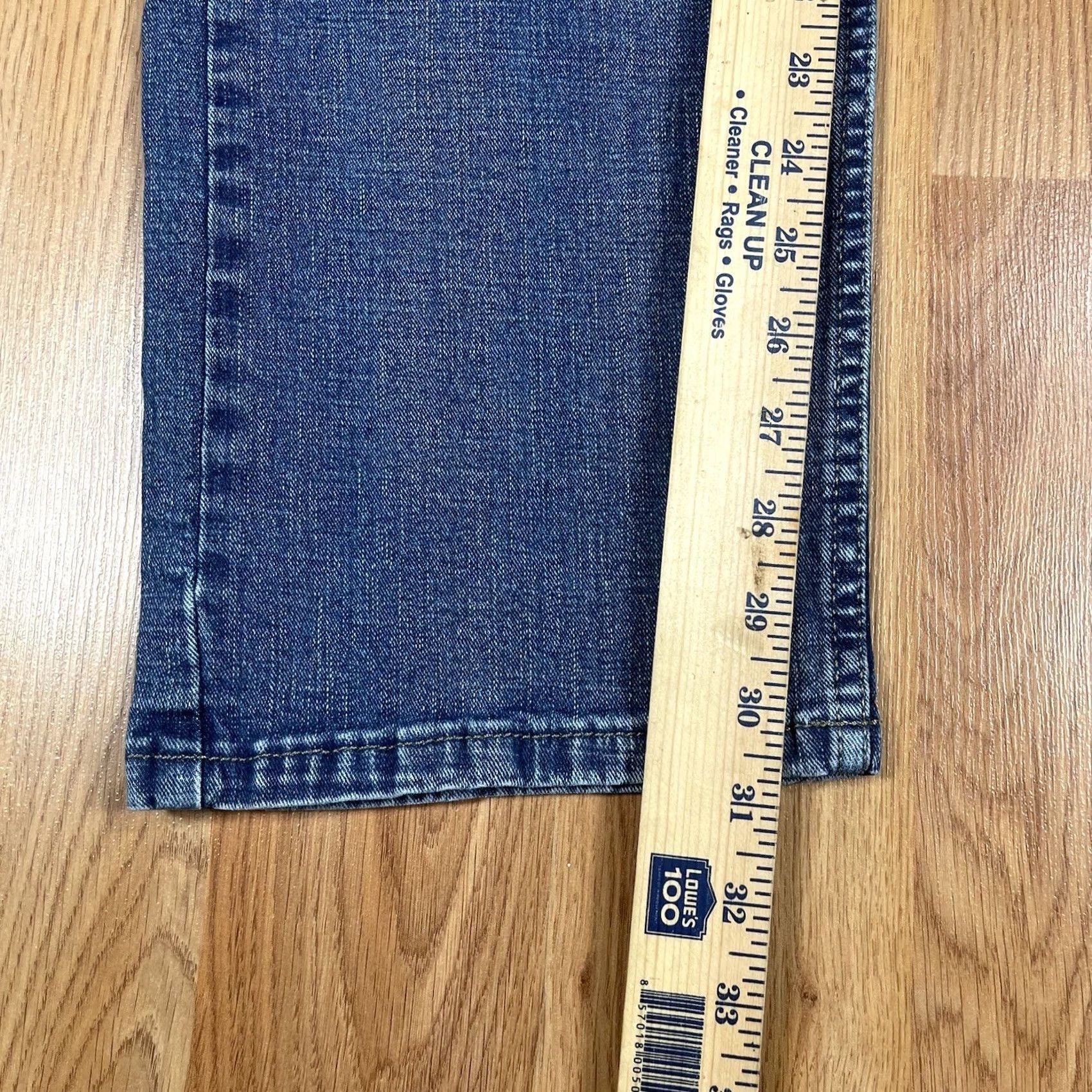 Wrangler Wrangler Jeans Men’s 32Wx32L Relaxed Fit Straight Leg Stretch Blue Denim Pants Size US 32 / EU 48 - 7 Thumbnail