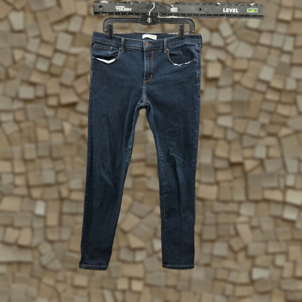 Banana Republic Banana Republic Jeans Skinny Denim Blue 32 Long Womens Mid Rise 5-Pocket Regular Fit Jeans Womens Boys/Mens? Size 24" / US 00 / IT 34 - 1 Thumbnail