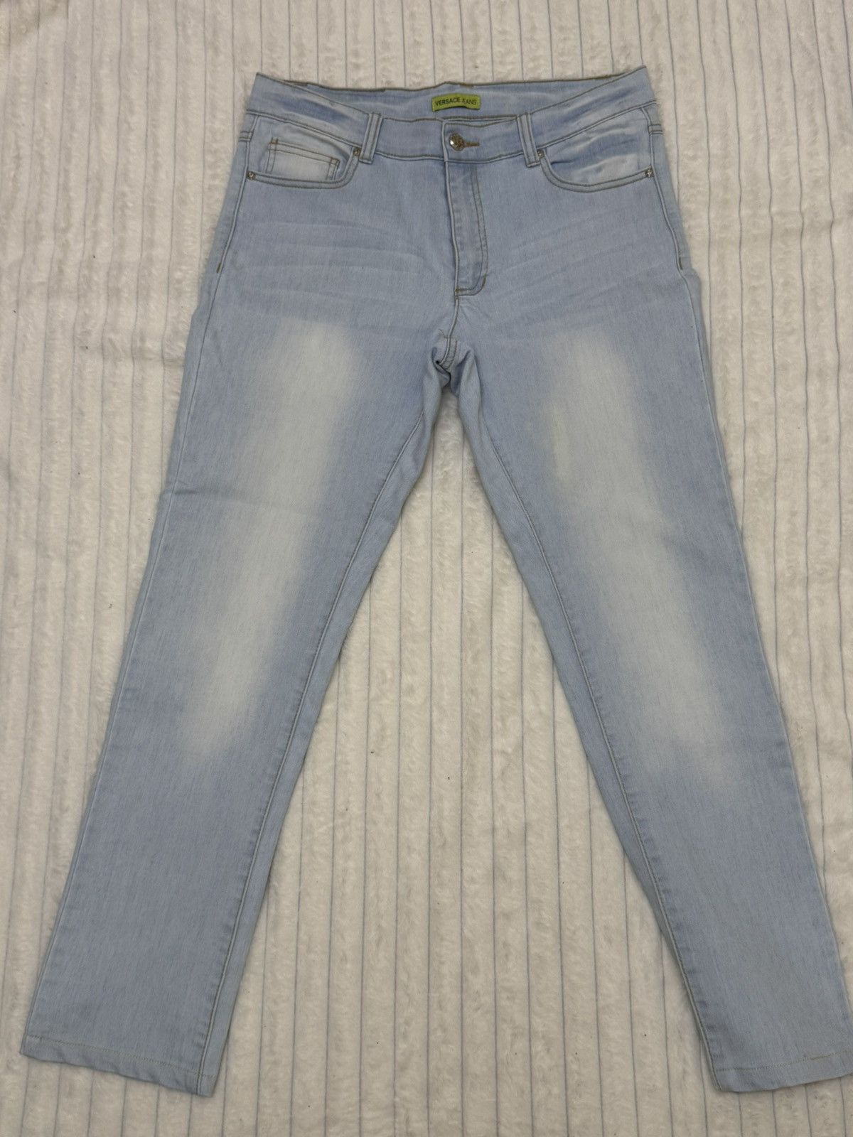 Versace Versace Jeans Denim Straight Fit Y2K Logo Avant Garde Size US 32 / EU 48 - 2 Thumbnail