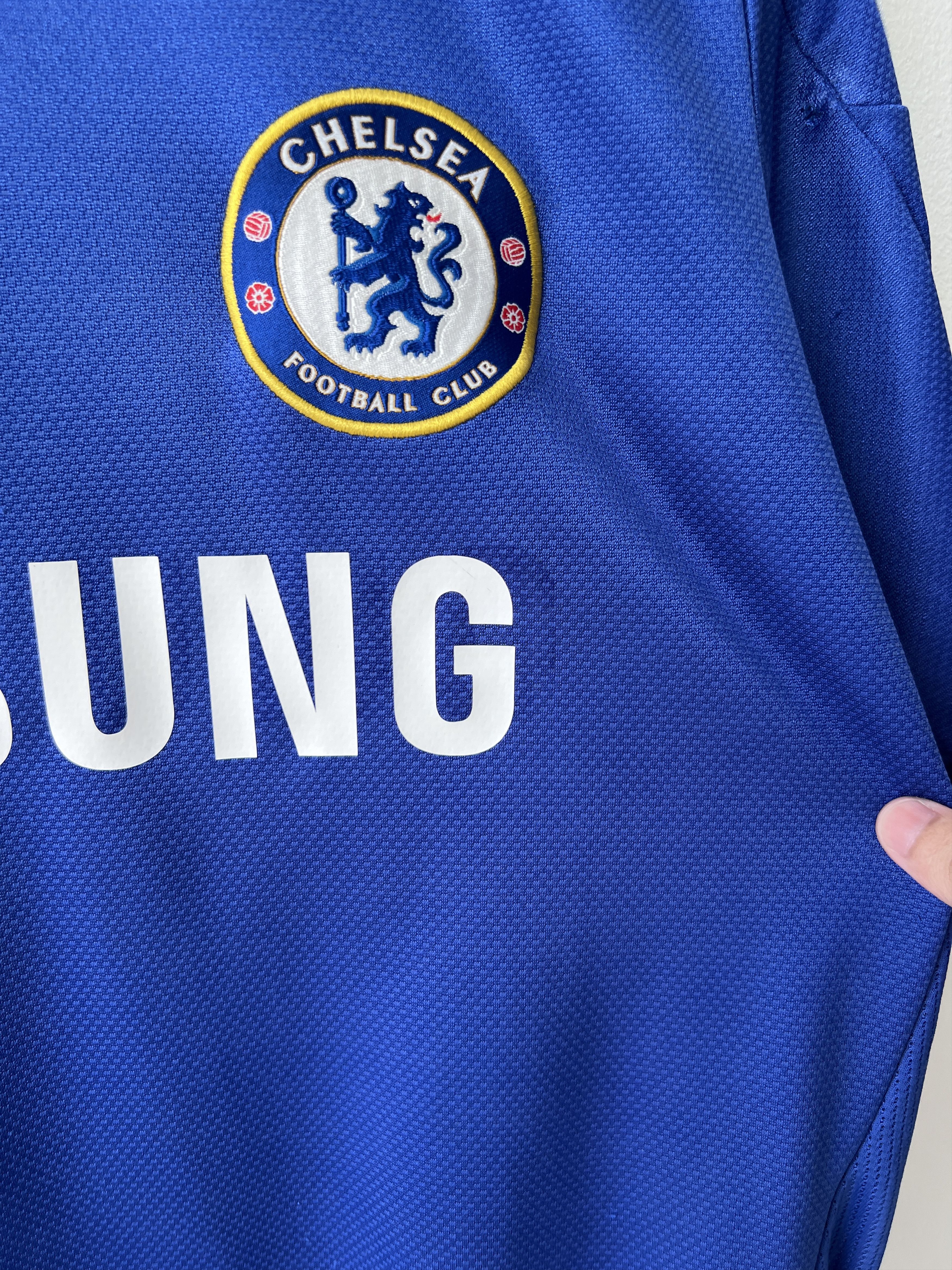 Adidas (M) Chelsea 2008-09 Home Kit Drogba #11 Size US M / EU 48-50 / 2 - 7 Thumbnail