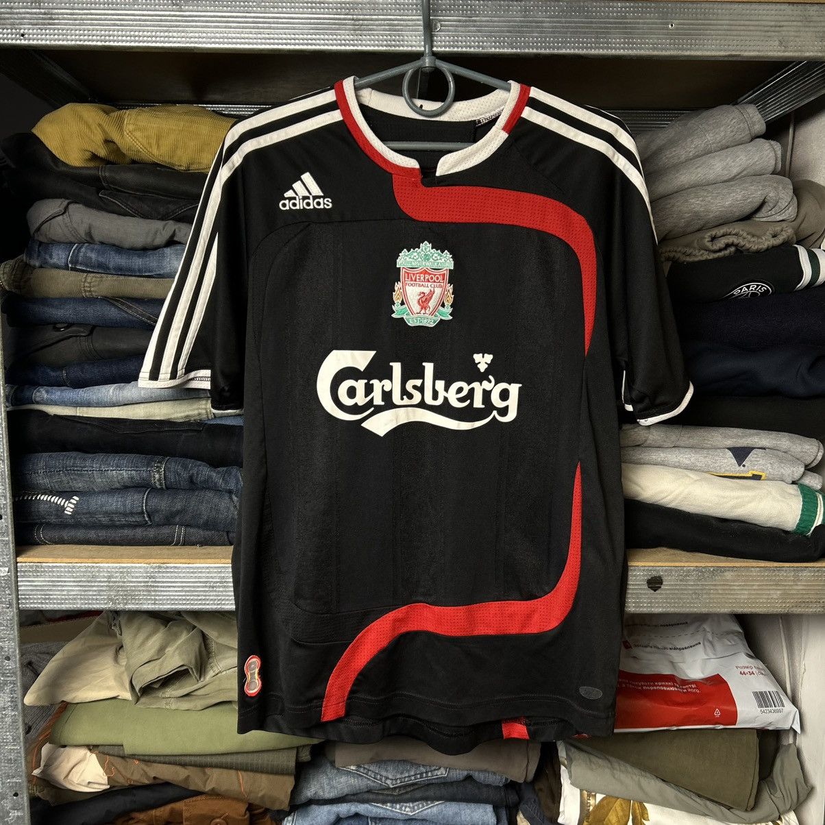 Adidas Vintage Adidas FC Liverpool 2007 Home carlsberg soccer jerse Size US S / EU 44-46 / 1 - 1 Thumbnail