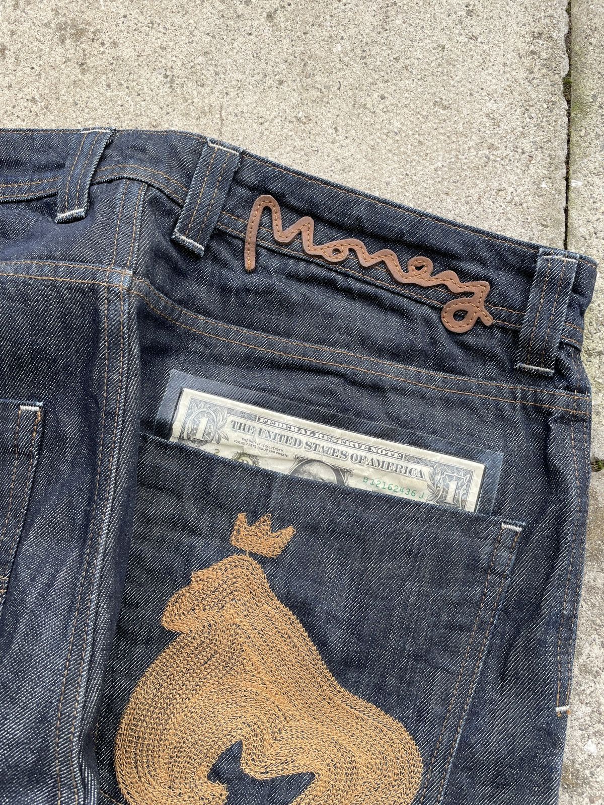 Other super sick vintage money jeans Size US 36 / EU 52 - 5 Thumbnail