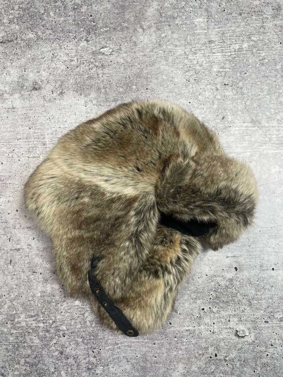 Japanese Brand Vintage Fuzzy Fur Trapper Hat Usanka Y2K Size ONE SIZE - 2 Thumbnail