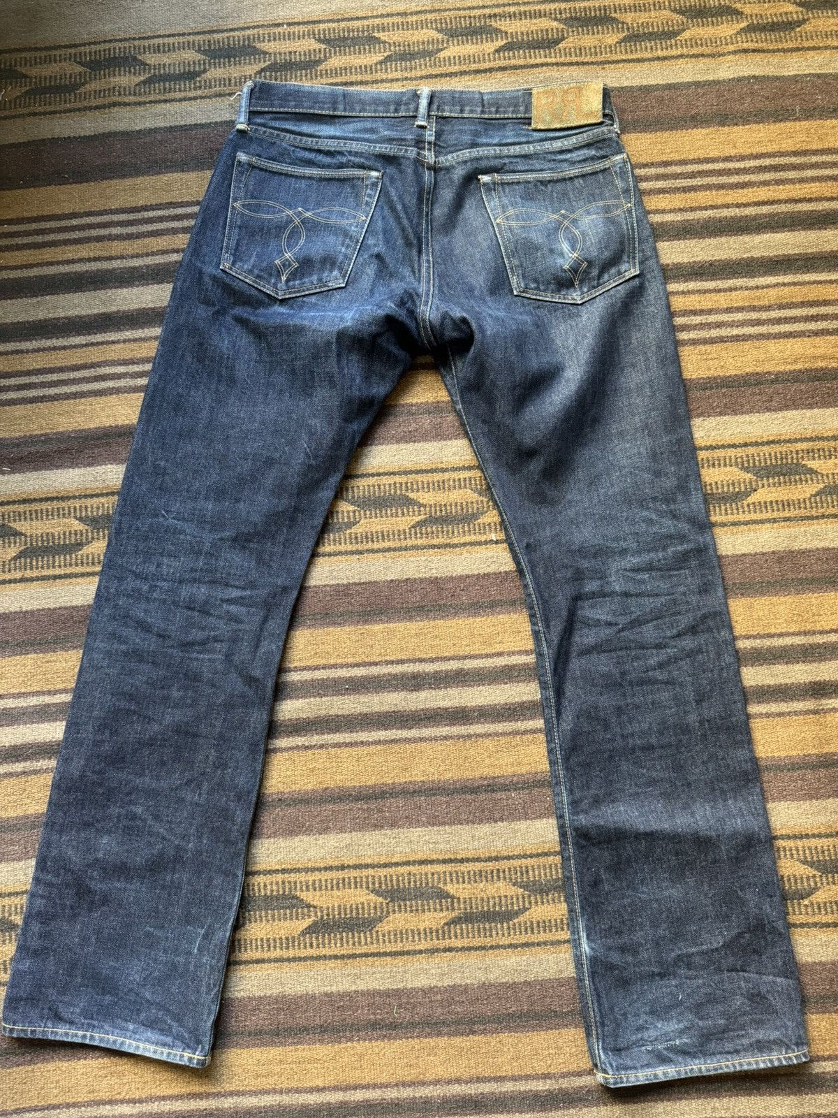 RRL Ralph Lauren Slim Boot Cut Jeans Size US 33 - 2 Thumbnail