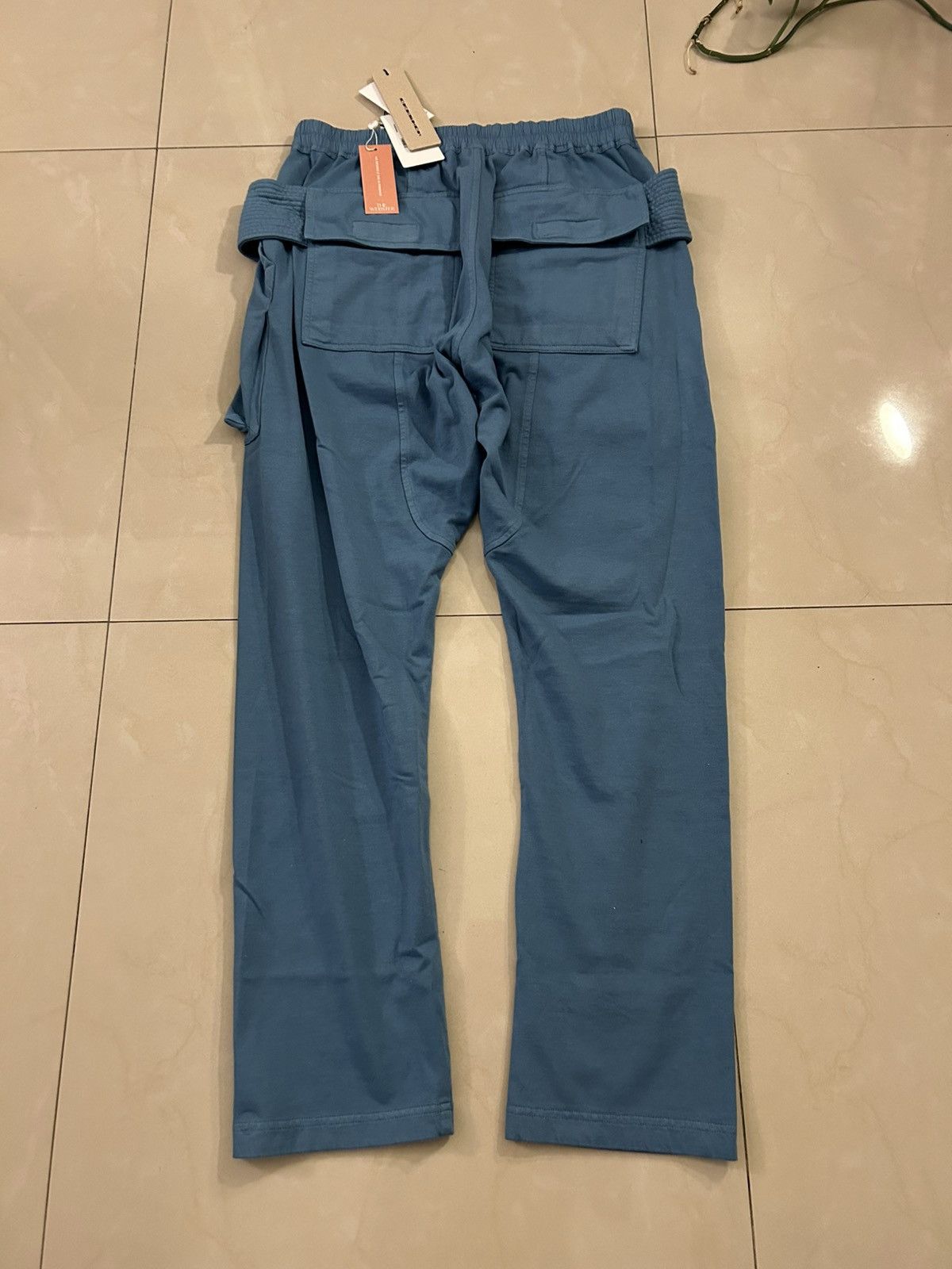 Rick Owens Drkshdw Rick Owens Toothpaste/ Blue Creatch Sweatpants Size US 37 - 5 Thumbnail