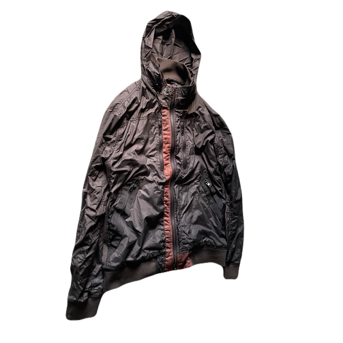 If Six Was Nine 2000s Japanese archive double layer multi zip hooded jacket Size US M / EU 48-50 / 2 - 4 Thumbnail